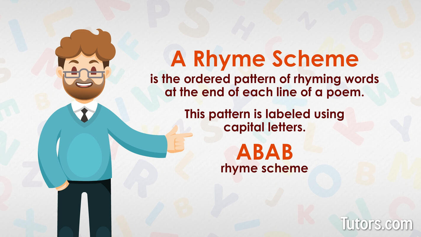 Rhyme scheme definition