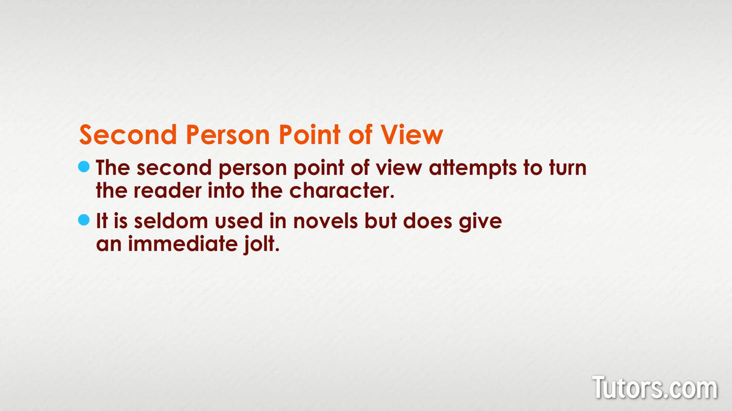 Second person pov