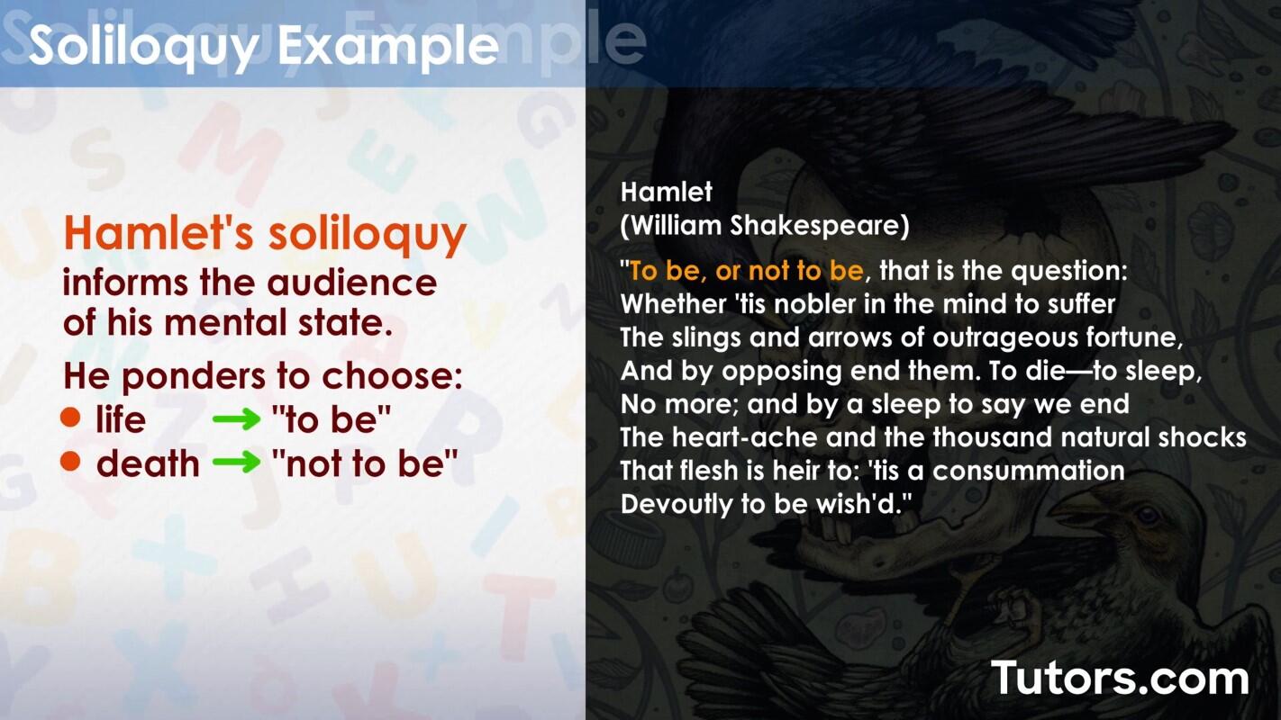 Hamlet's soliloquy