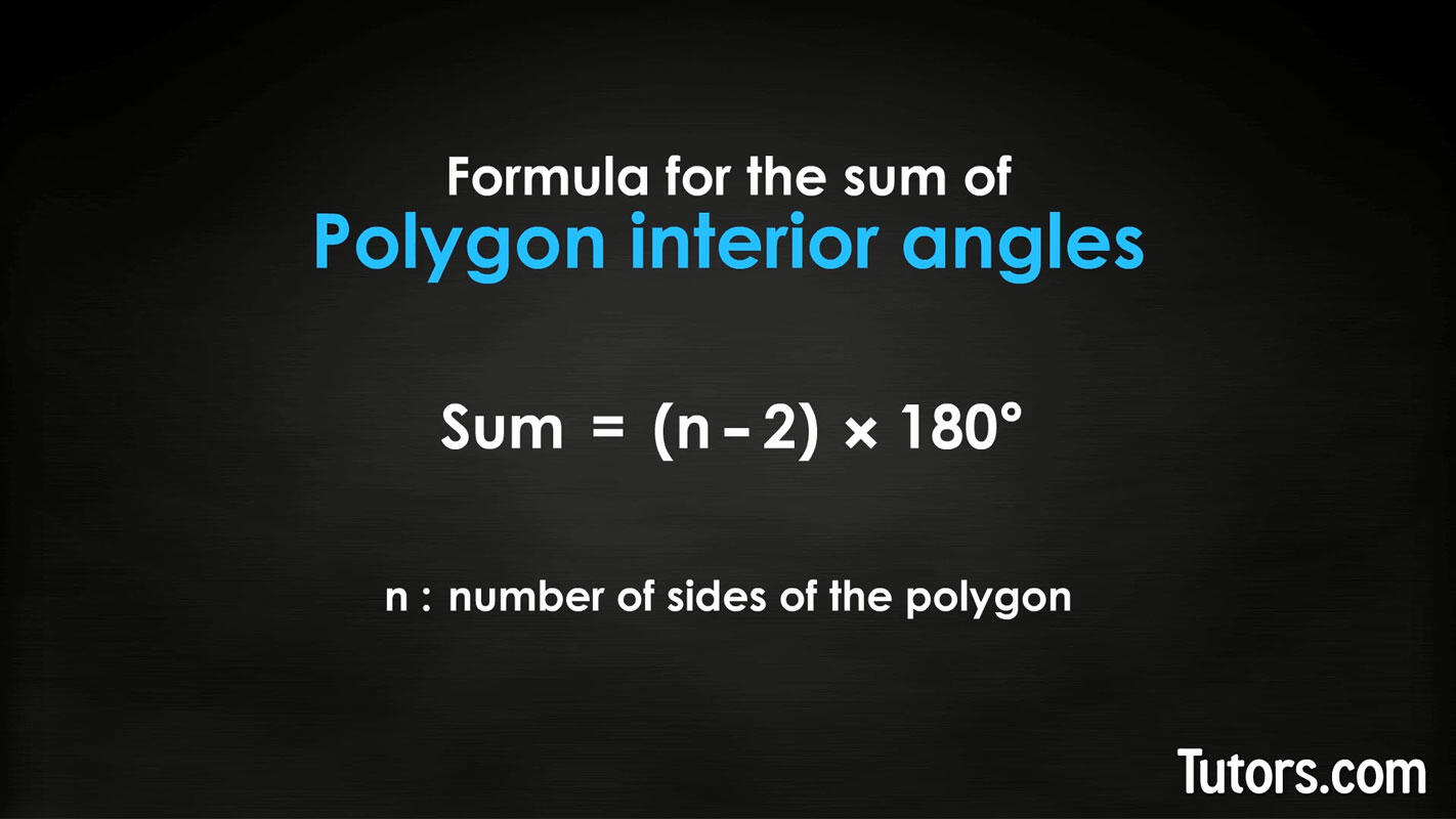 Sum of Interior Angles Formula