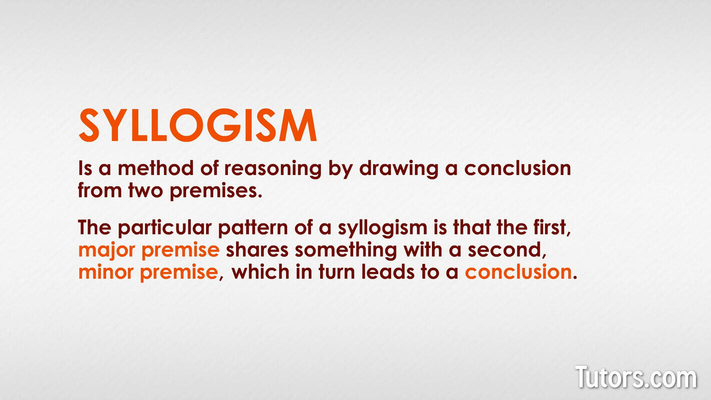 Syllogism Definition