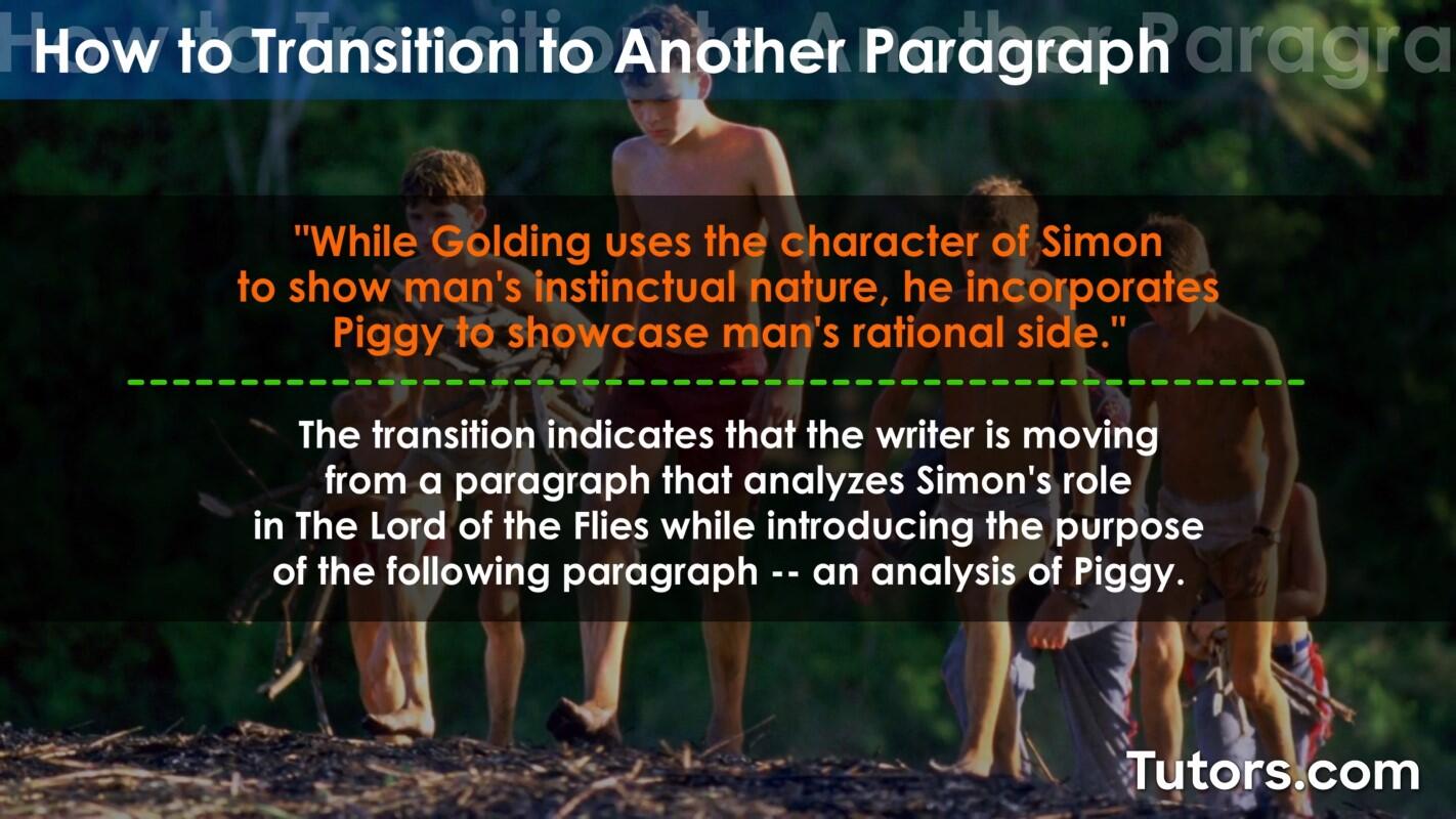 Transition example