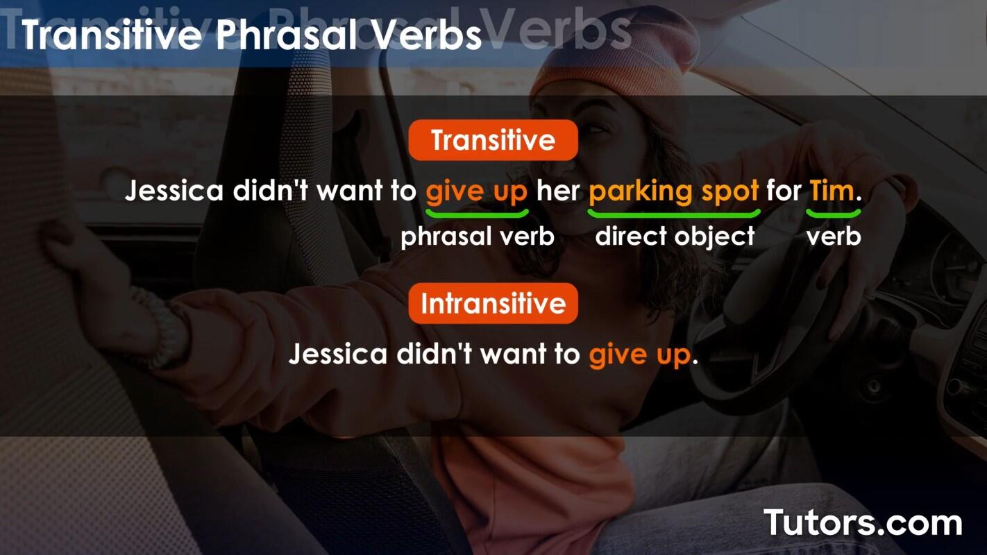 Phrasal verbs