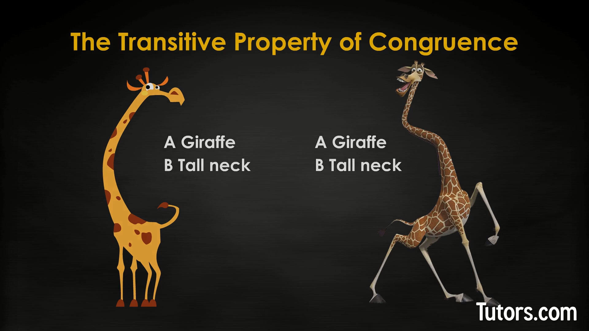 Transitive Property of Congruence Example