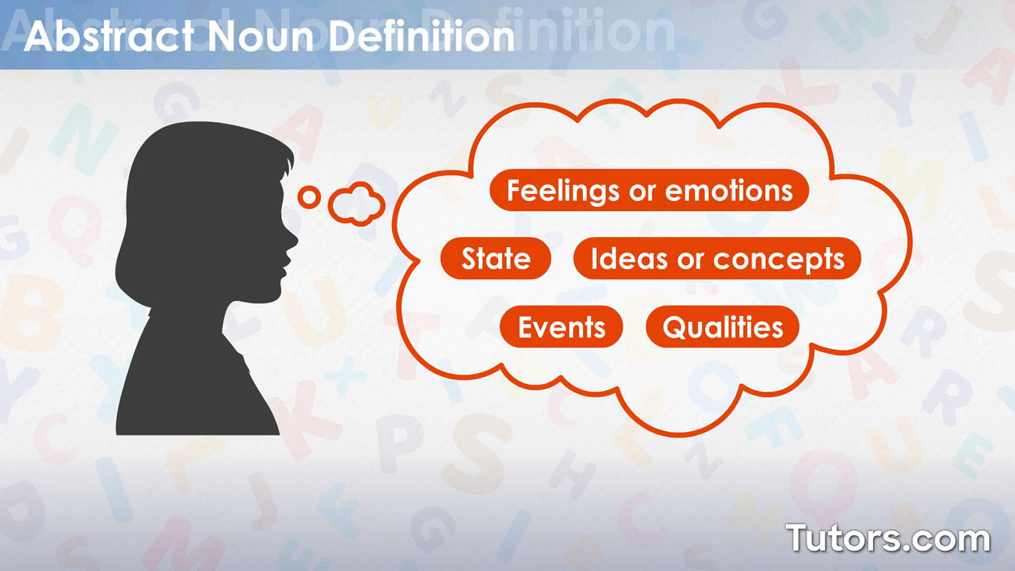 Types of abstract nouns