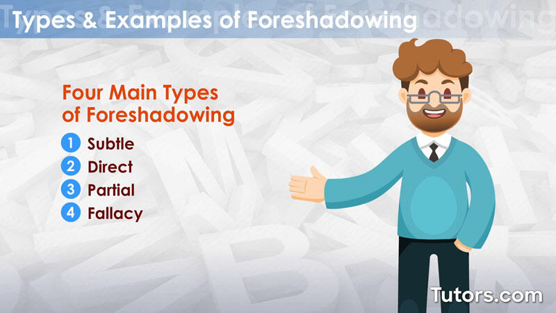 Types of foreshadowing