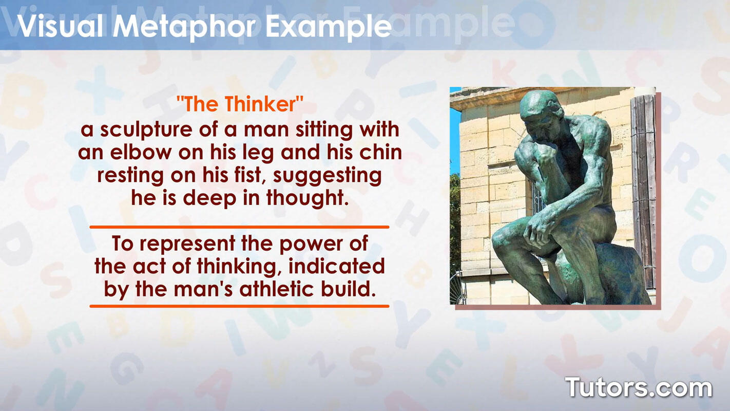 Visual metaphor example art