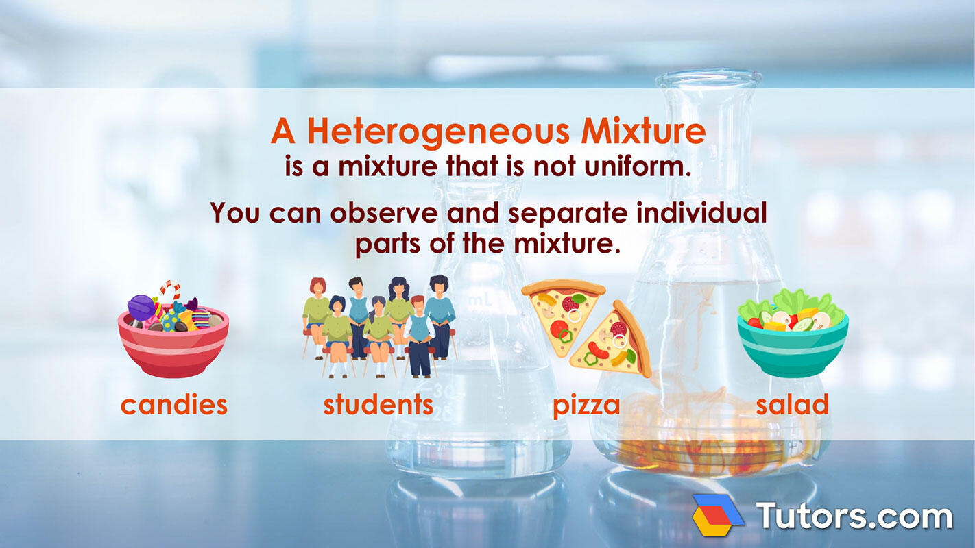 Heterogeneous mixture definition
