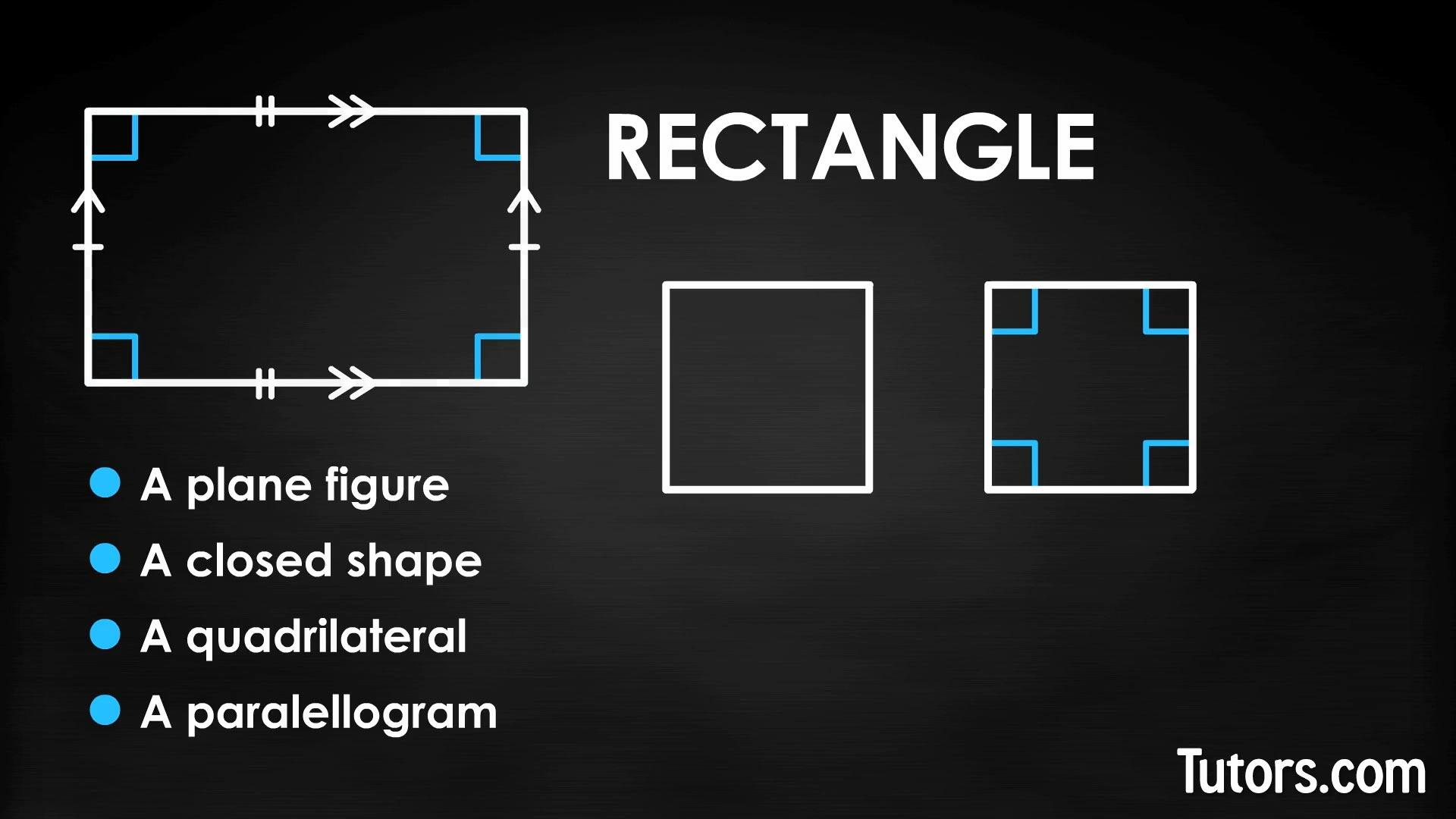 What is a Rectangle Definition