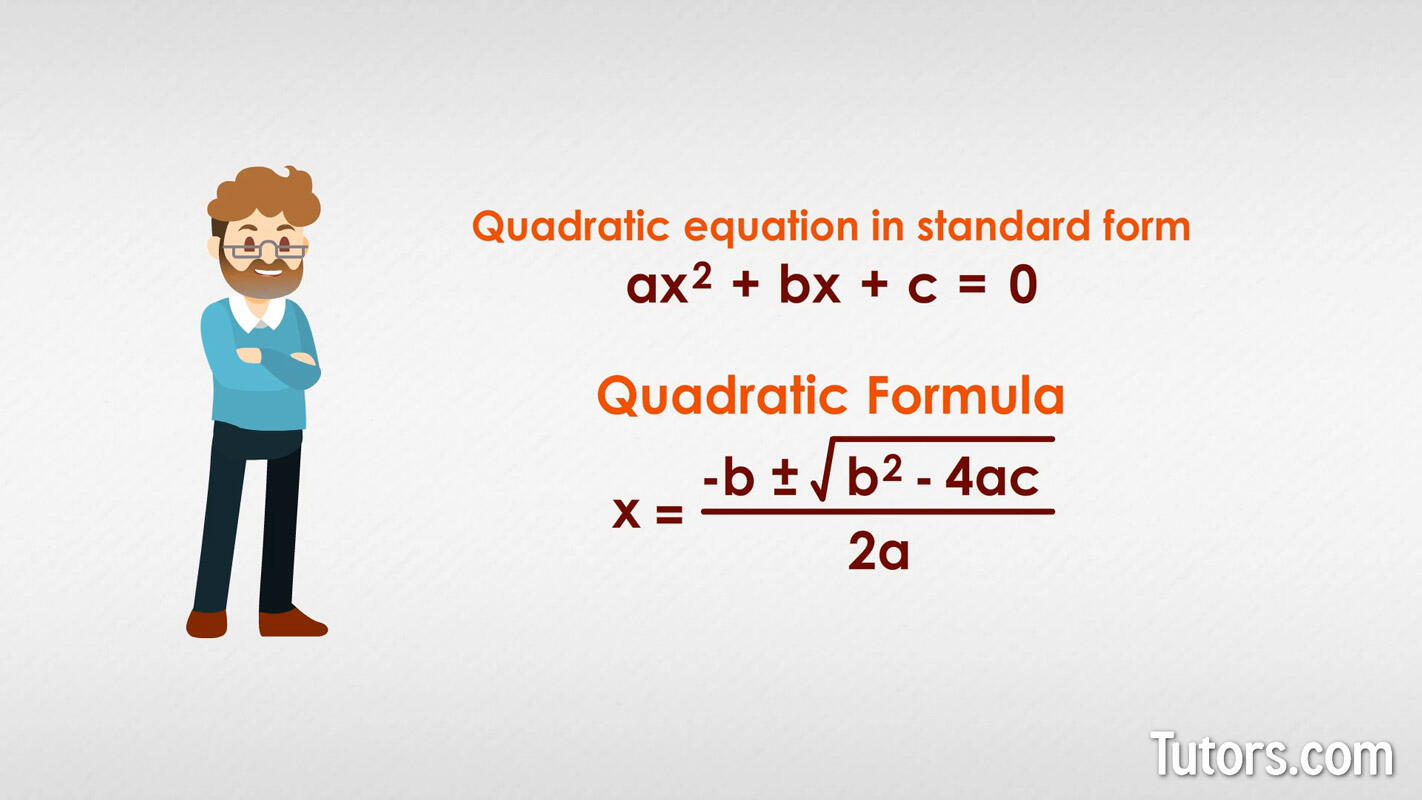 What is the quadratic formula