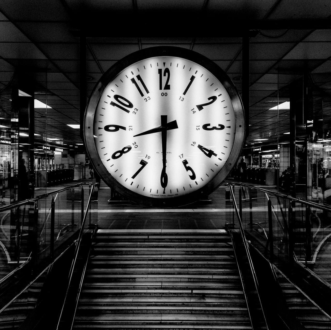 half past the hour