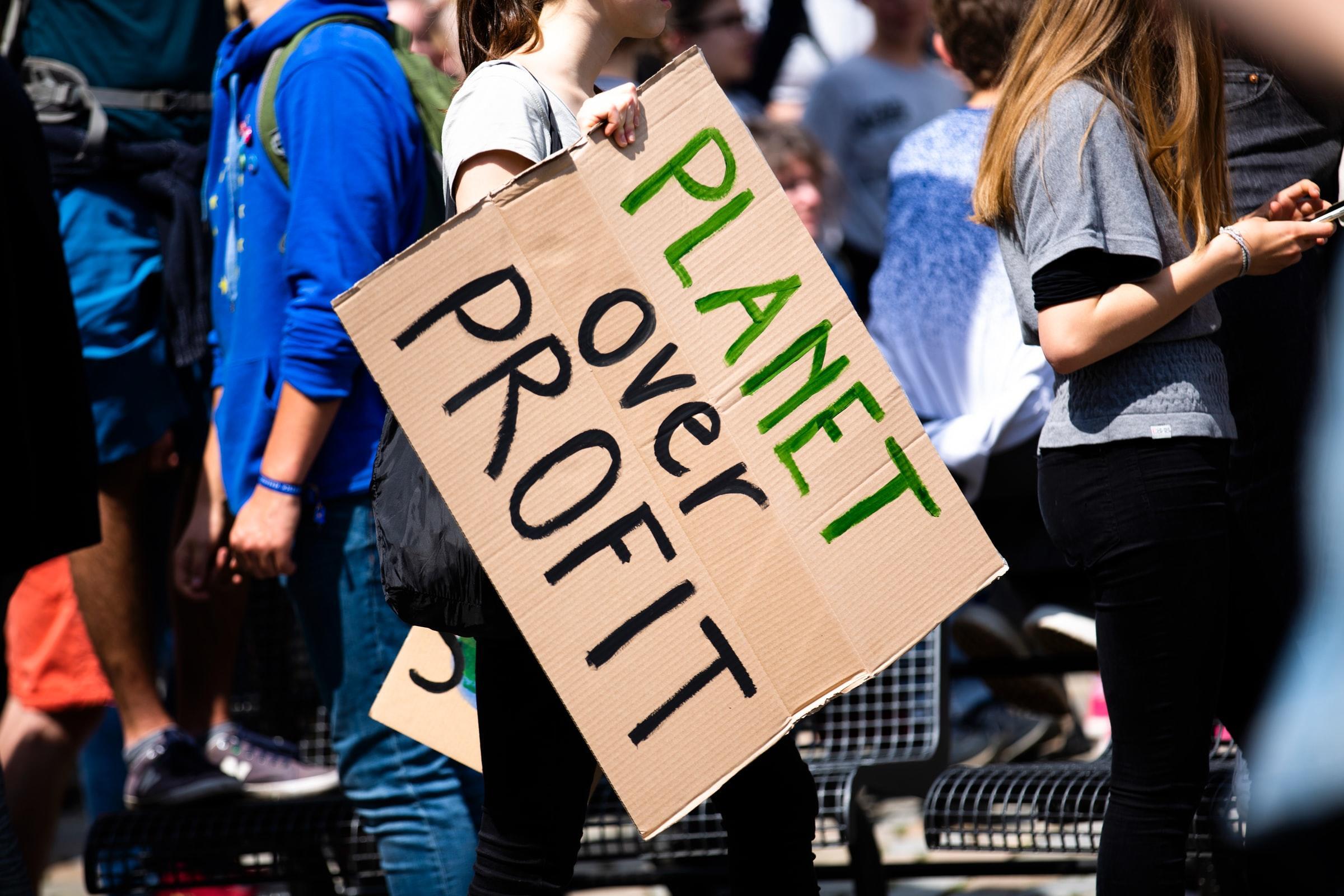 take care of the planet