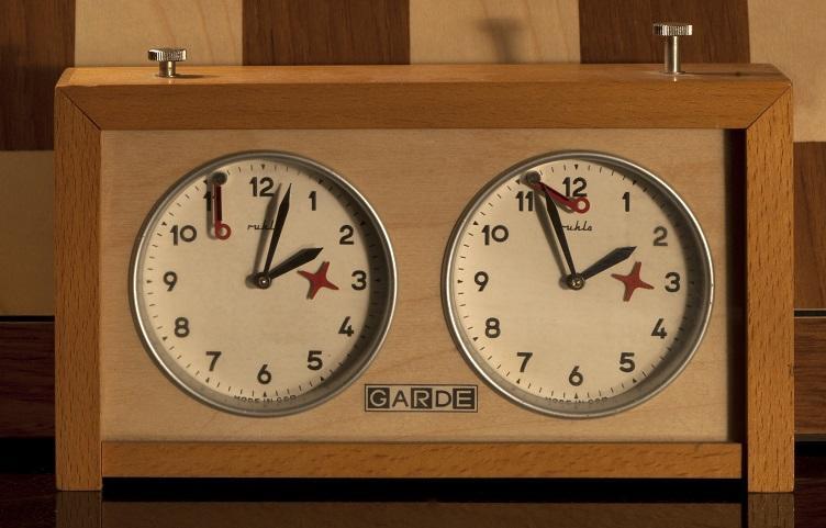 Chess clocks were used for the first time at the 1883 London chess tournament