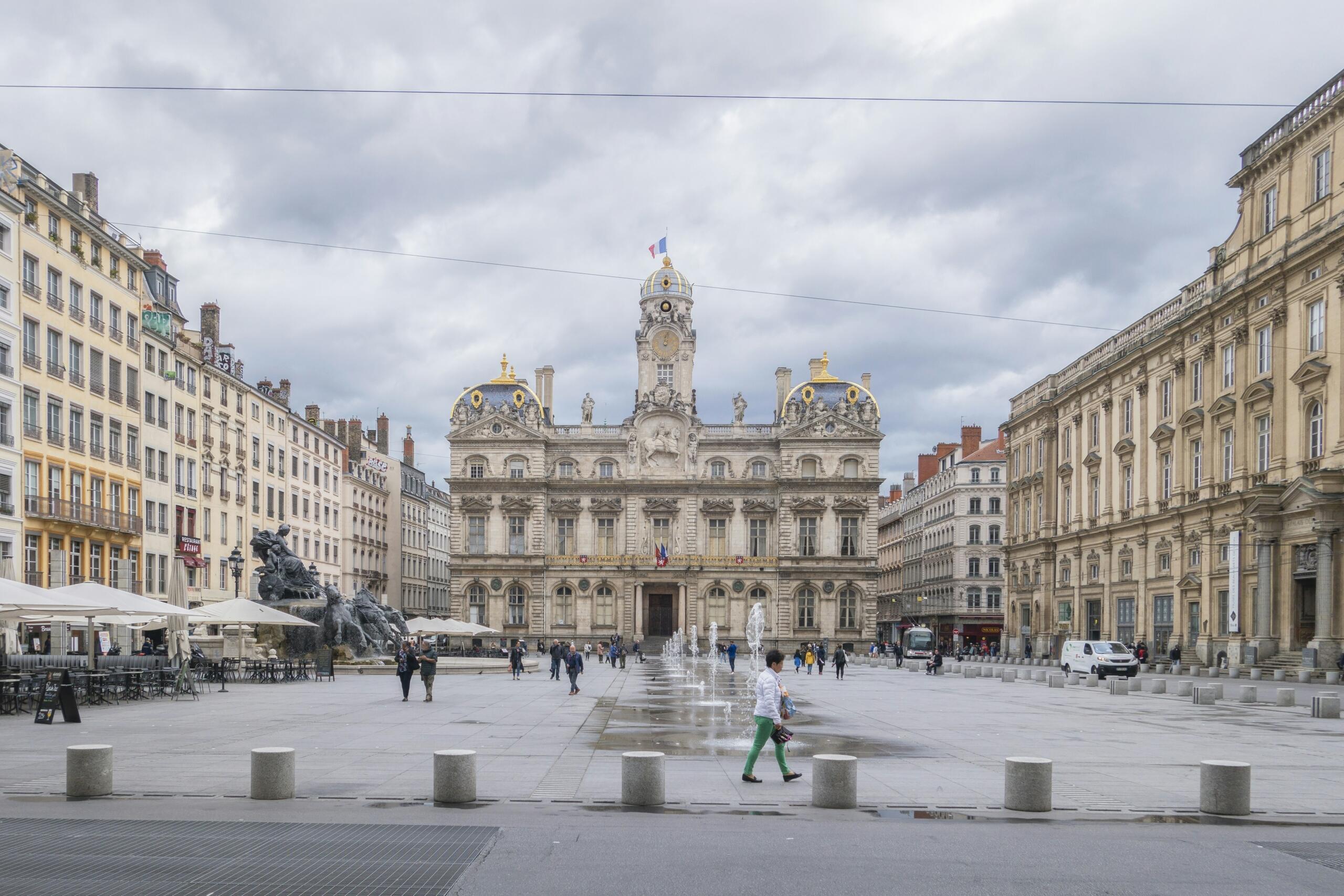 imaginea Place des Terreaux din Lyon