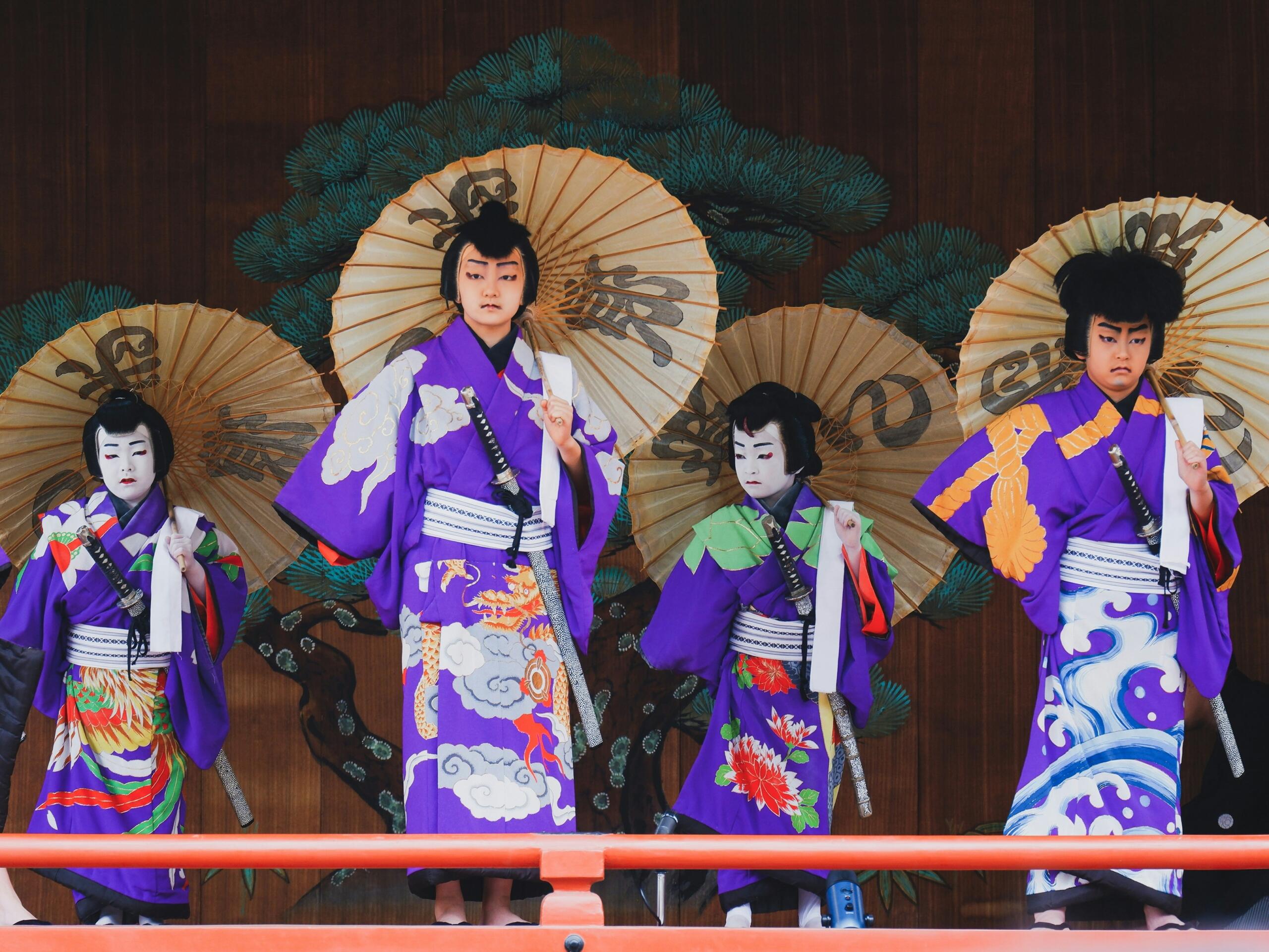 Spectacol de teatru japonez
