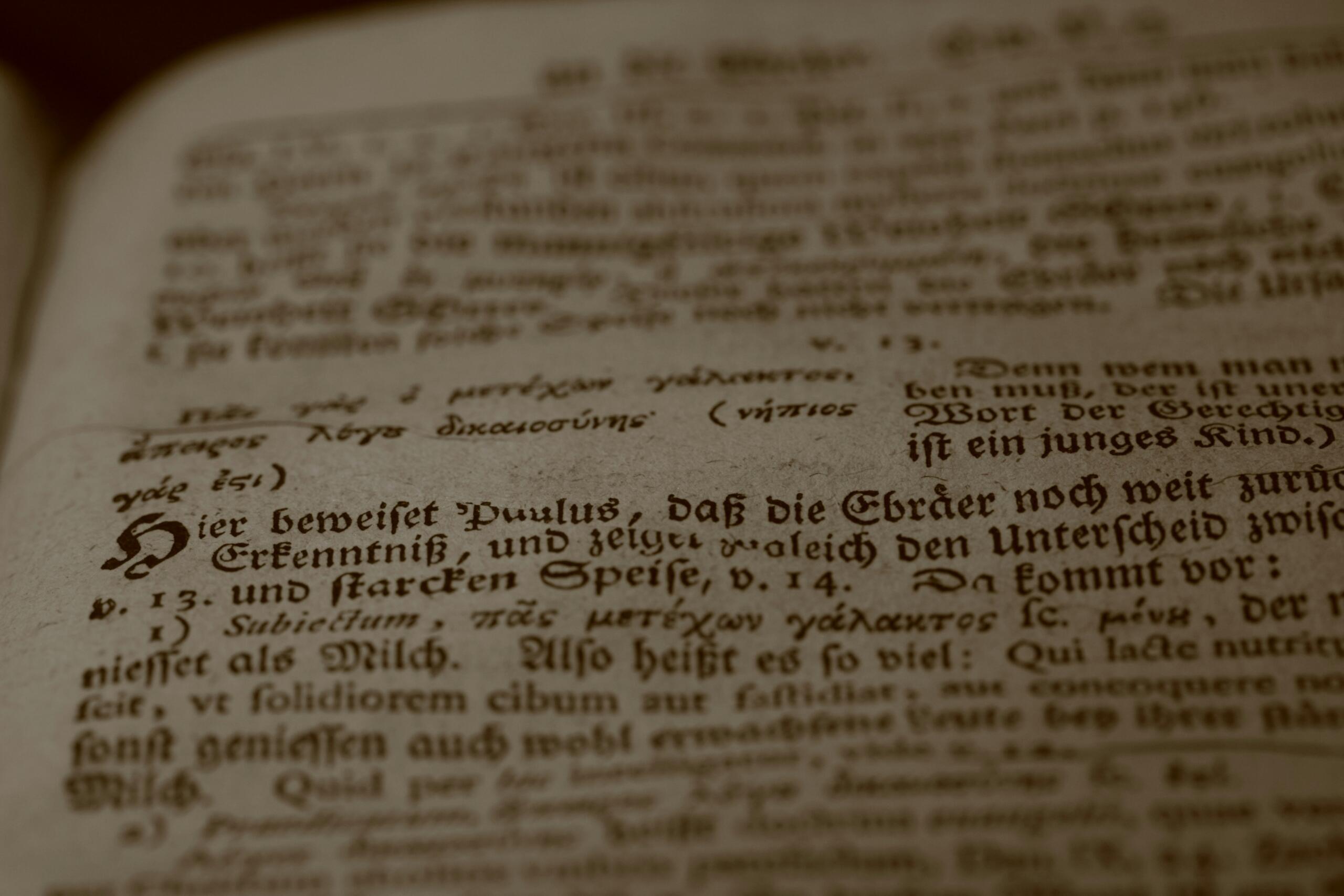 text dintr o pagina in limba germana