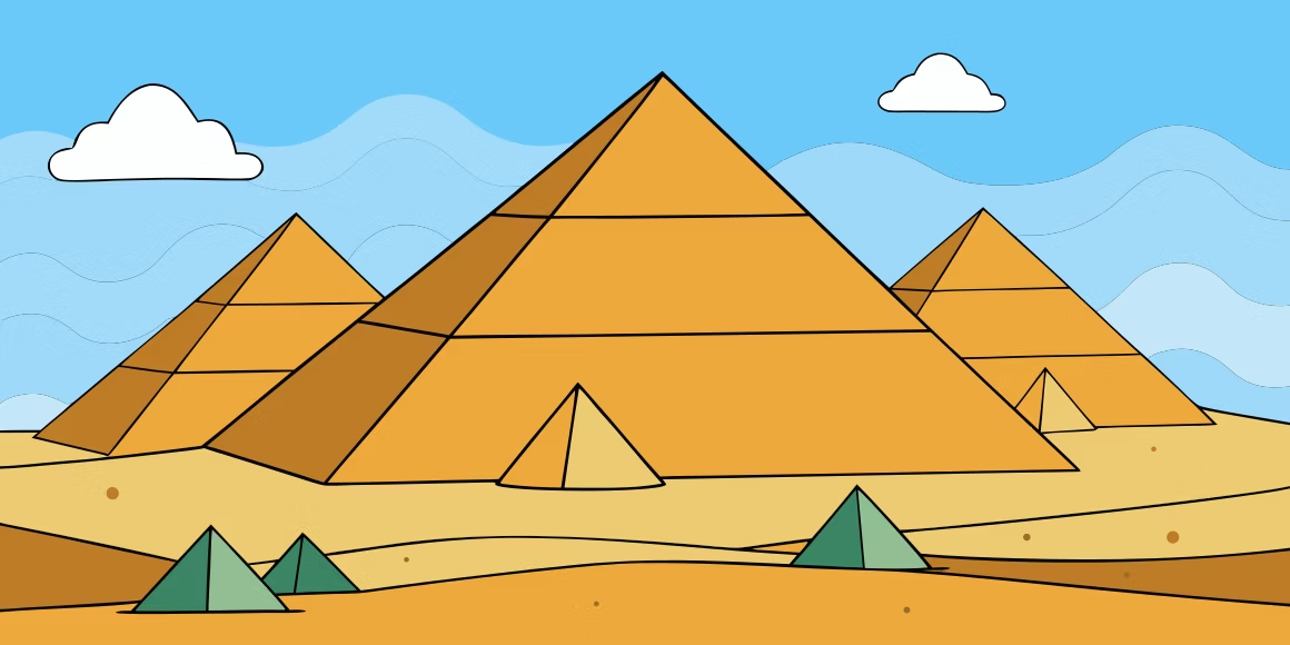 Egipatske piramide se smatraju najspektakularnijim ostvarenjem egipatske kulture.