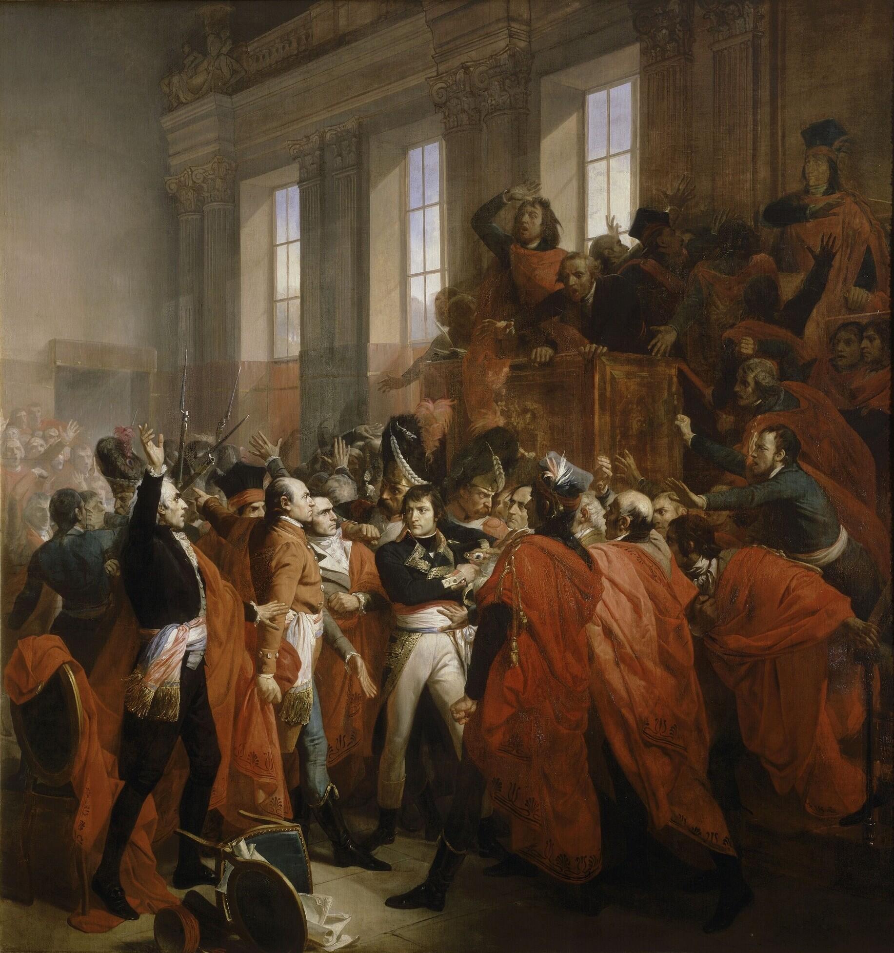 Napoleon and the Council of 500.