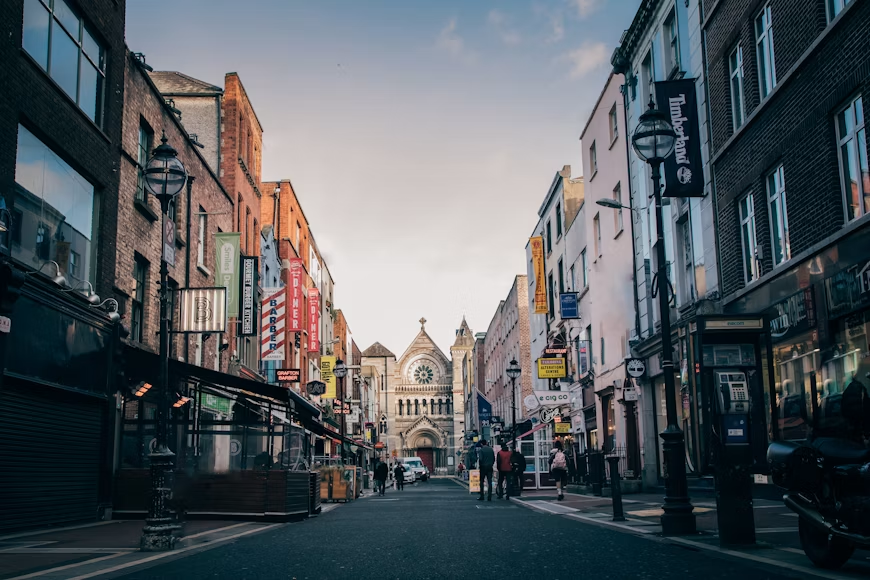 Ulica u Irskoj, Dublin.