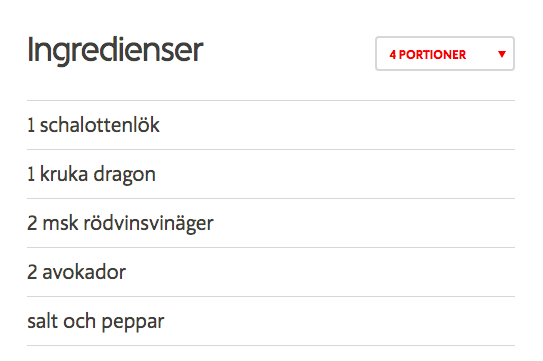 vegansk mat