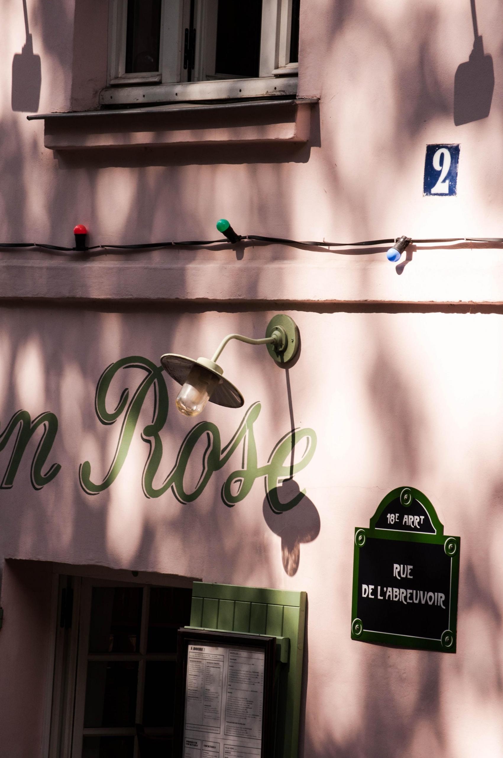Maison Rose i Montmartre i Paris