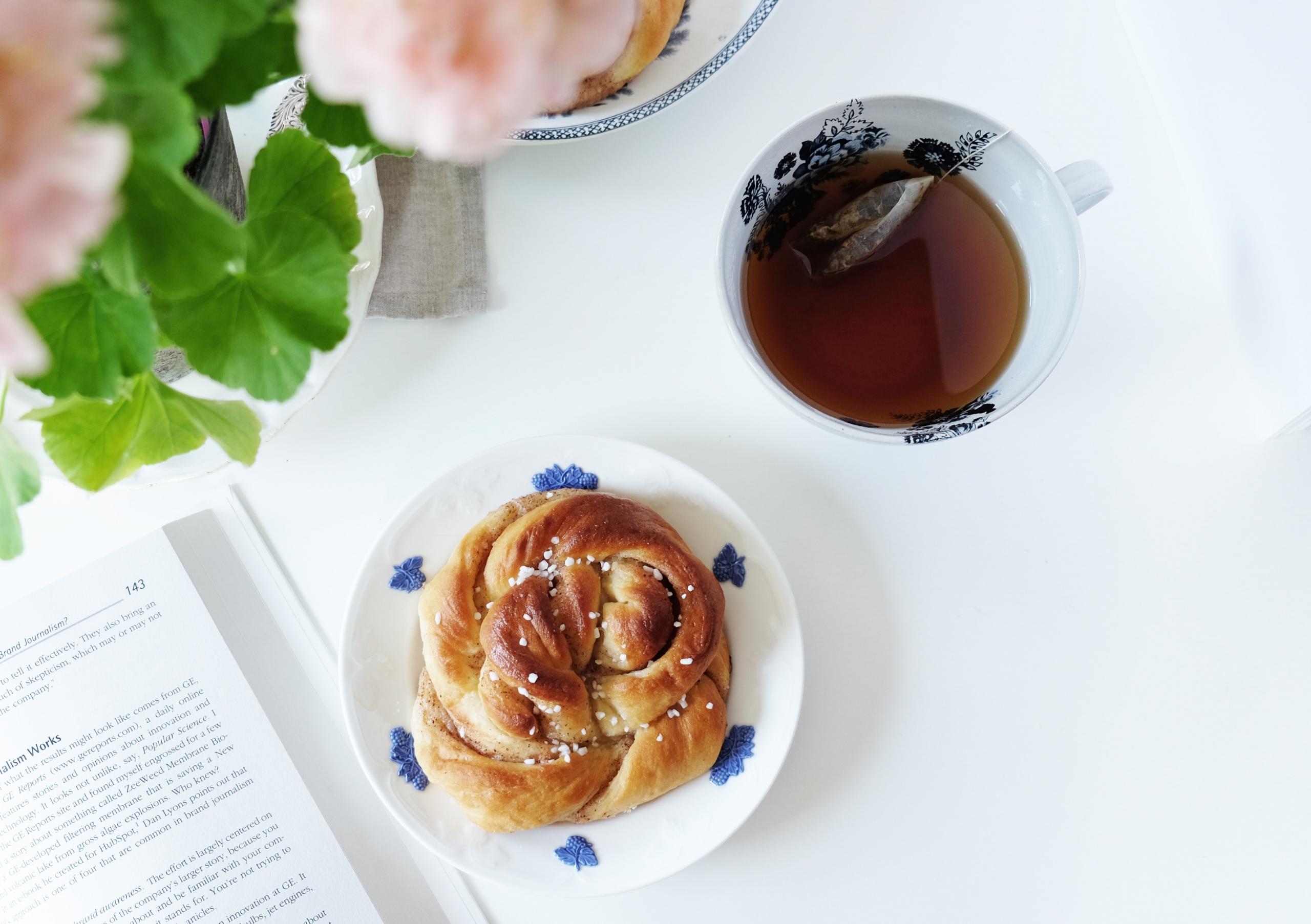 Kanelbullen utgör den klassiska svenska fikan!