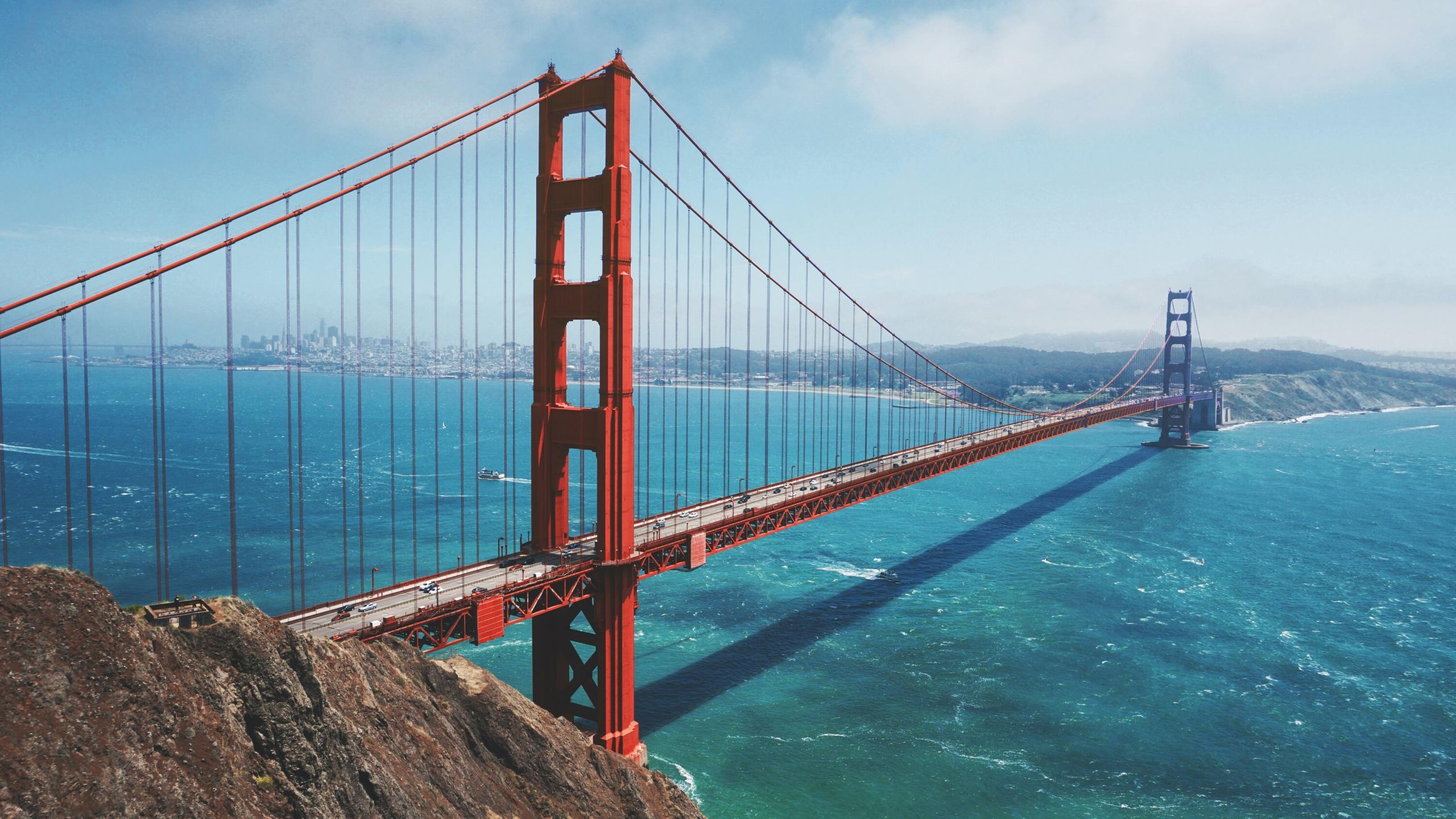 Golden-Gate bron i USA.
