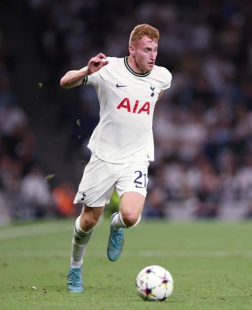 Dejan Kulusevski under Champions League match