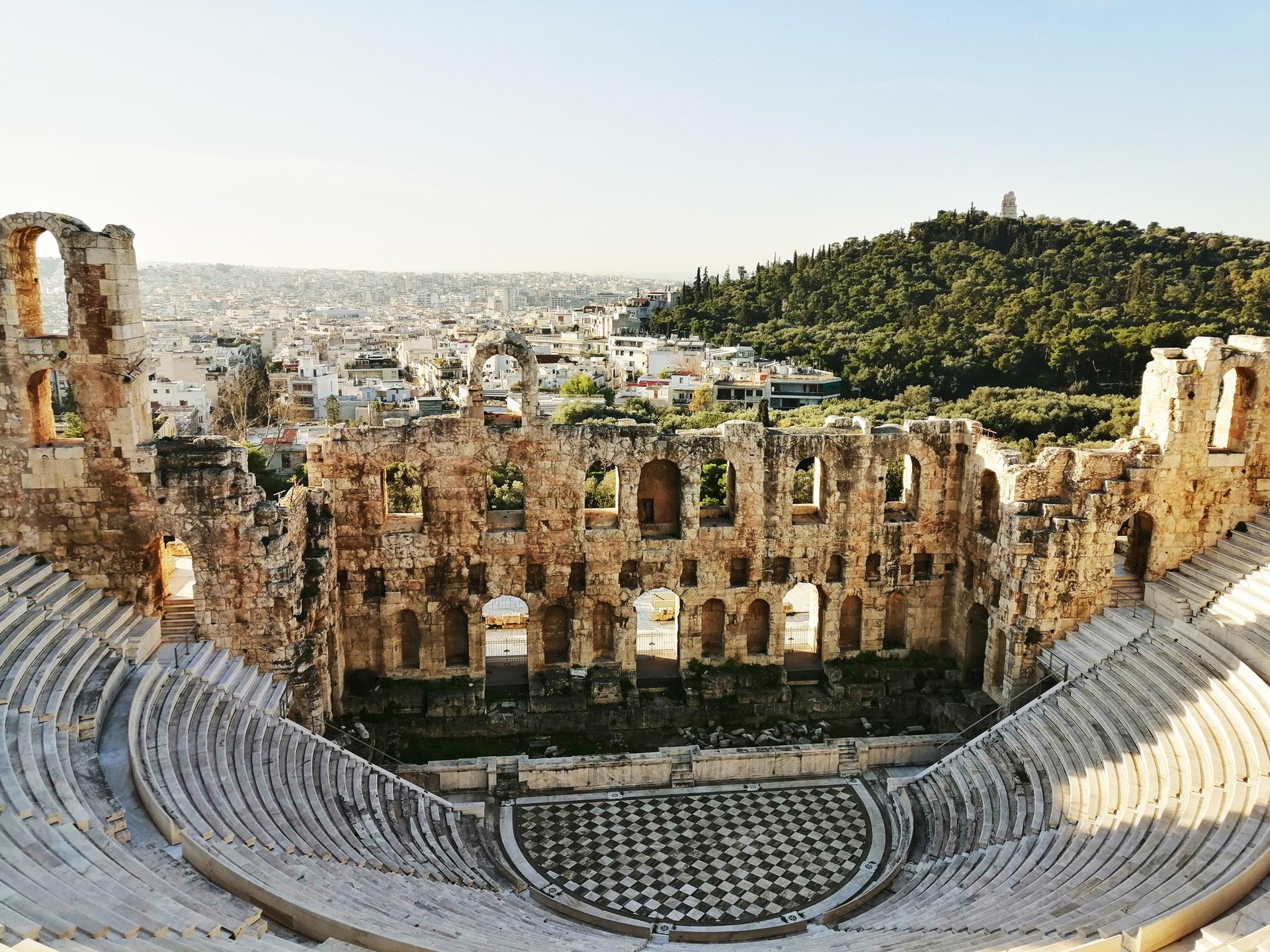 Antik teater i Aten 