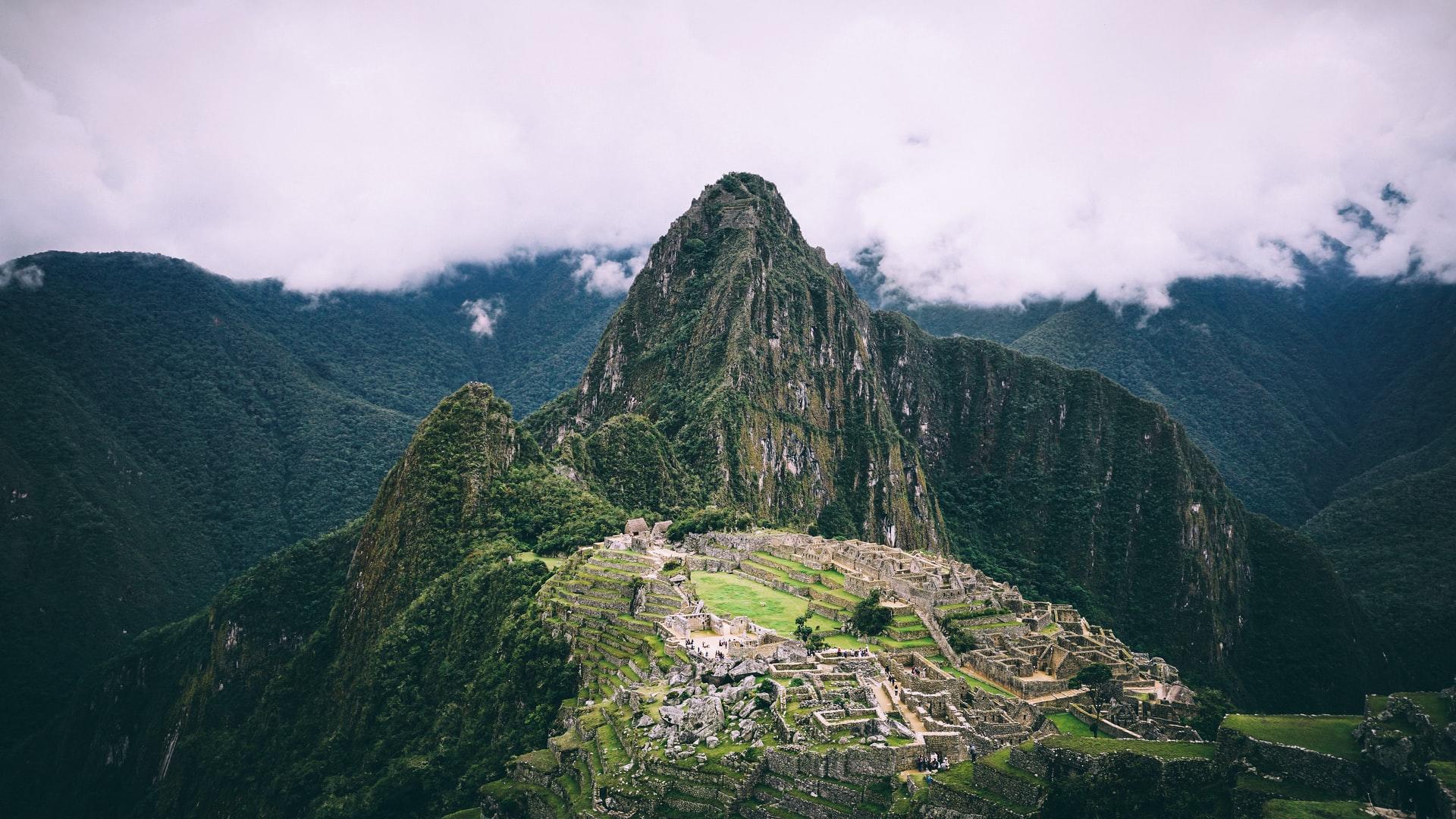 Machu Picchu i Peru