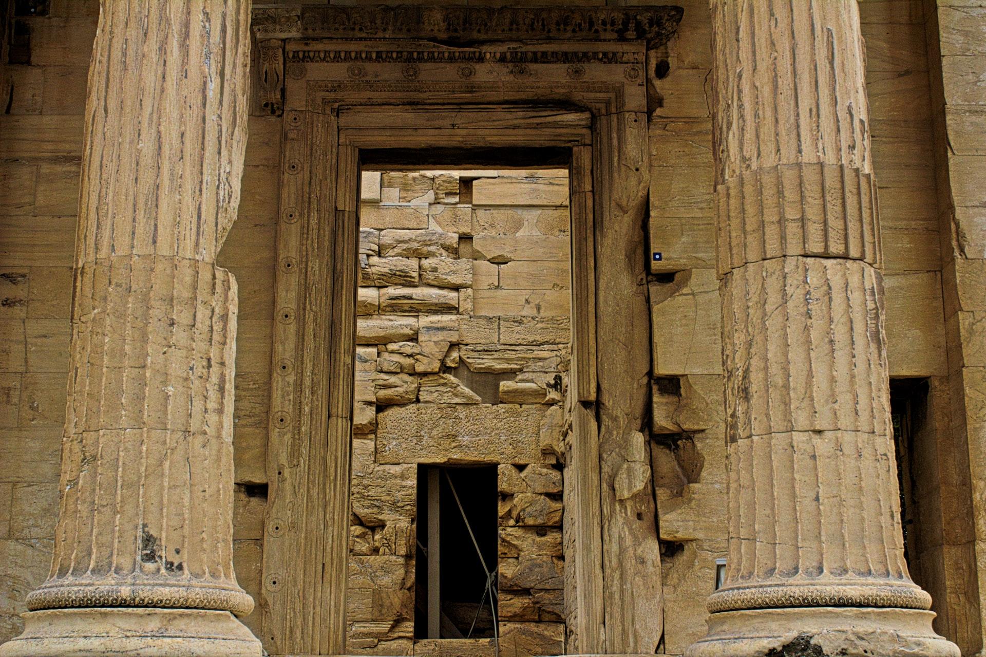 Byggnad i Akropolis