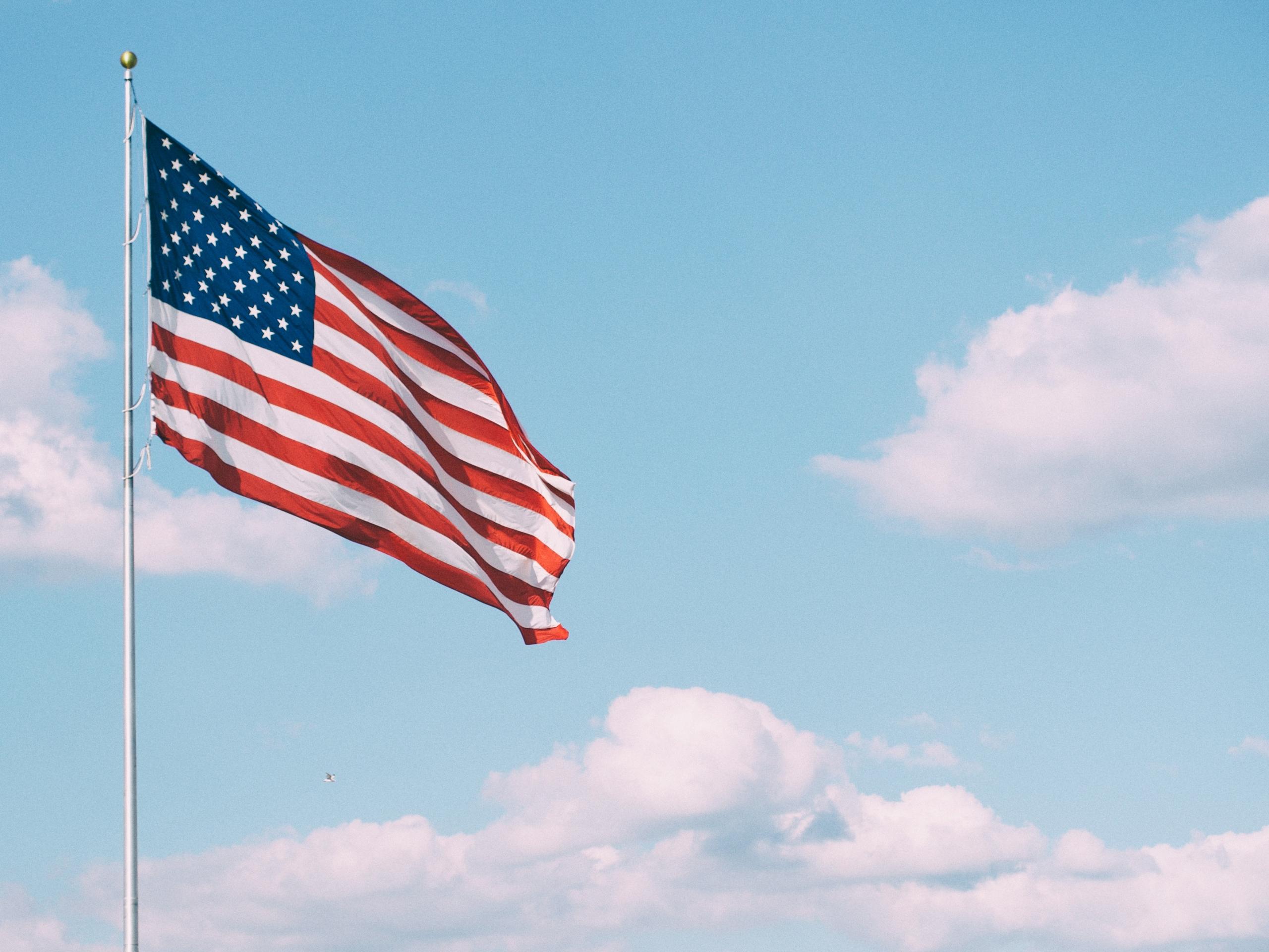 Den amerikanska flaggan