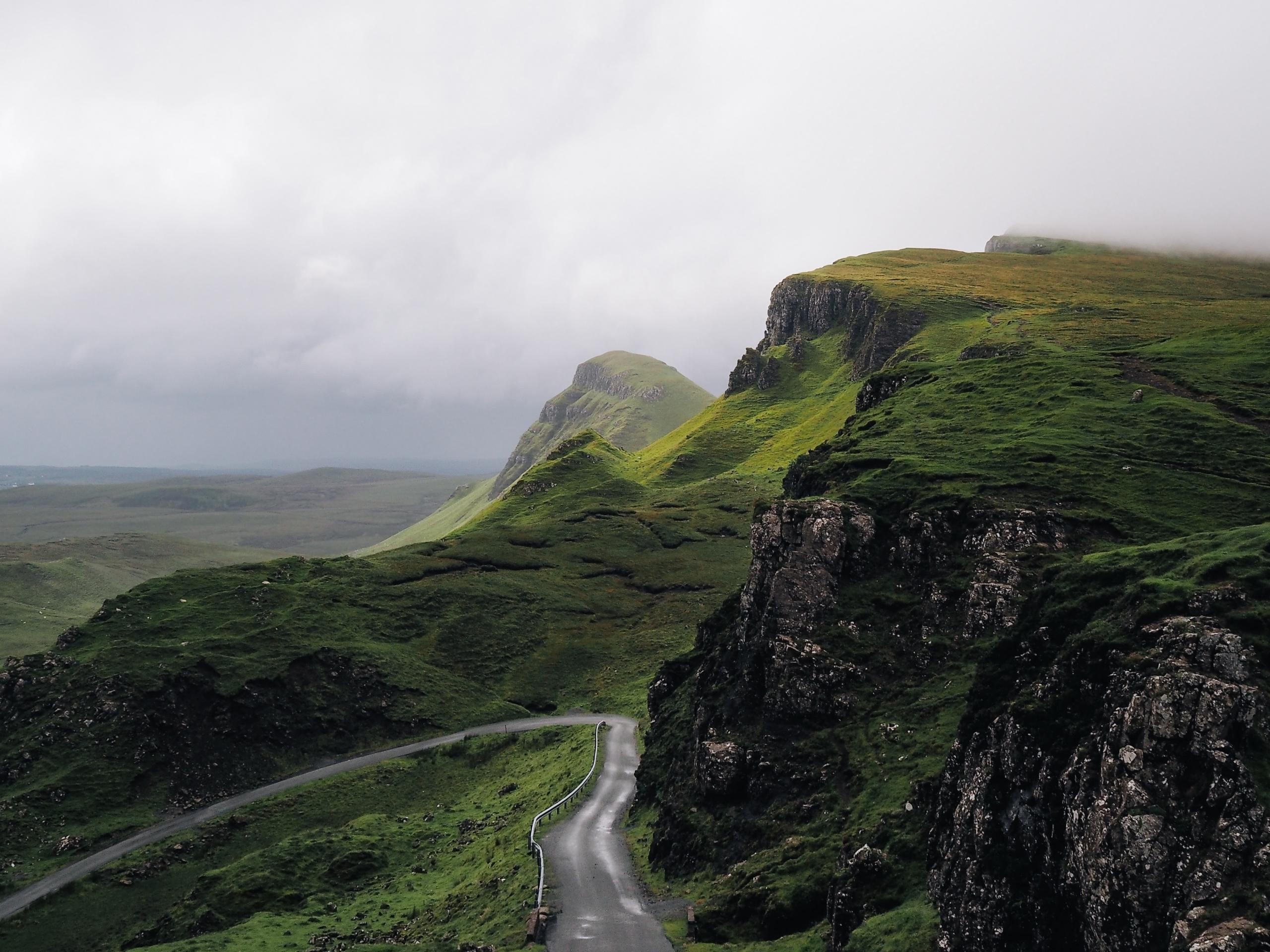 Irlands natur och grönska
