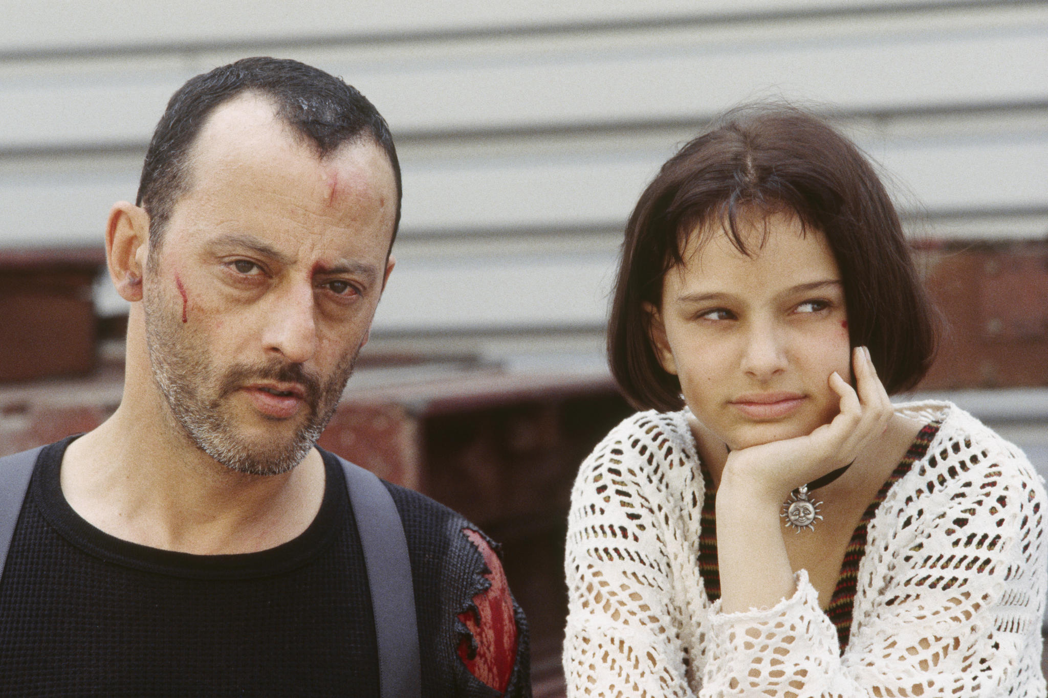 Jean Reno och Natalie Portman