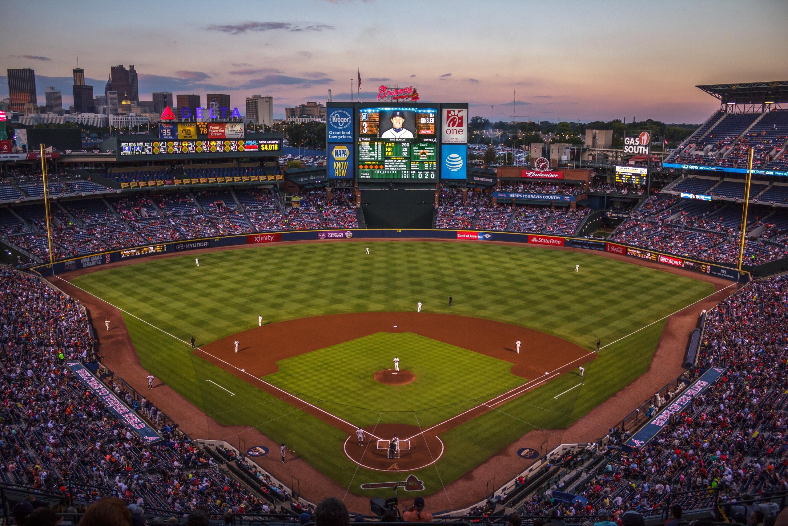 Amerikansk baseballmatch i USA