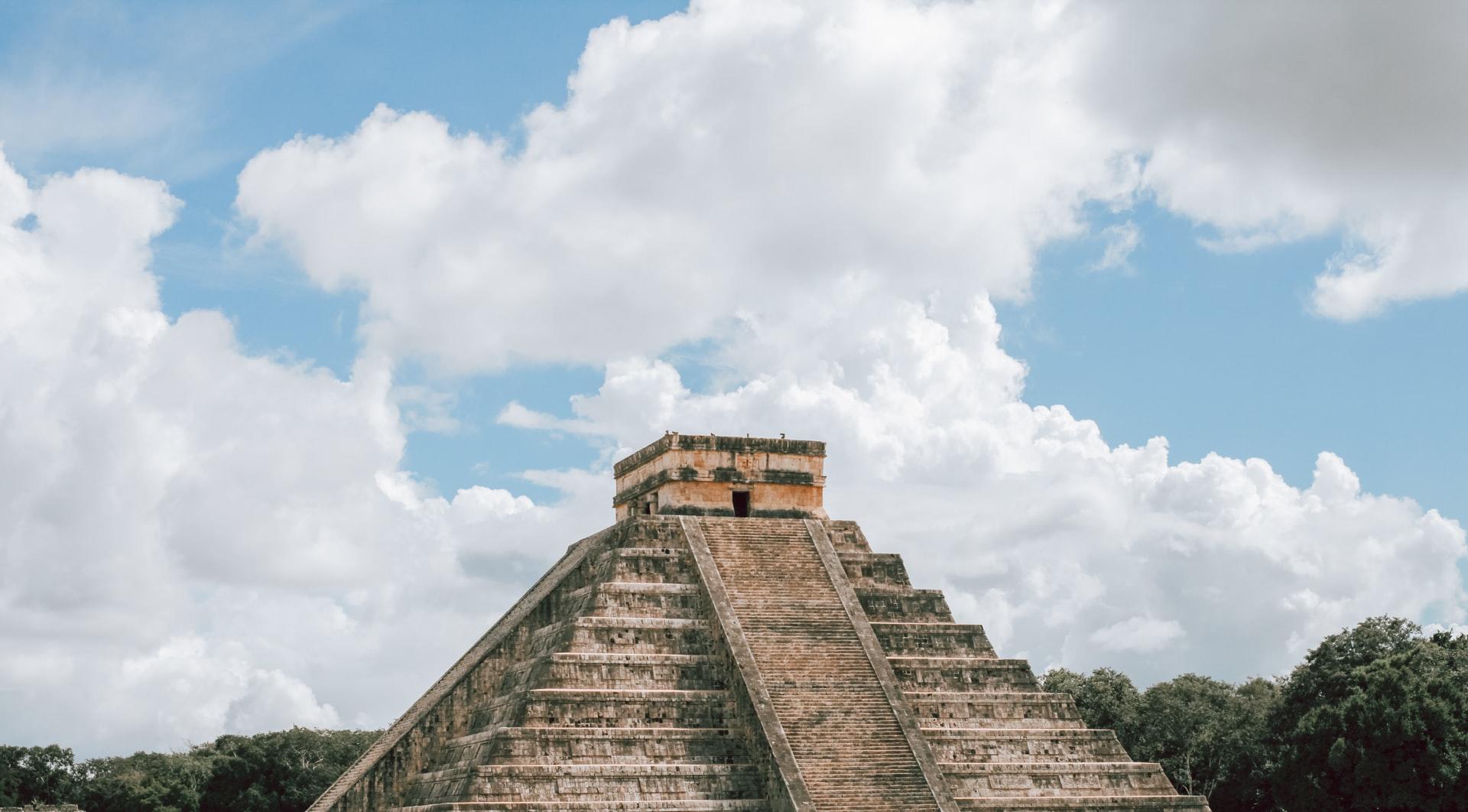 Pyramiden Chichén-Itzá, Yucatan, Mexico