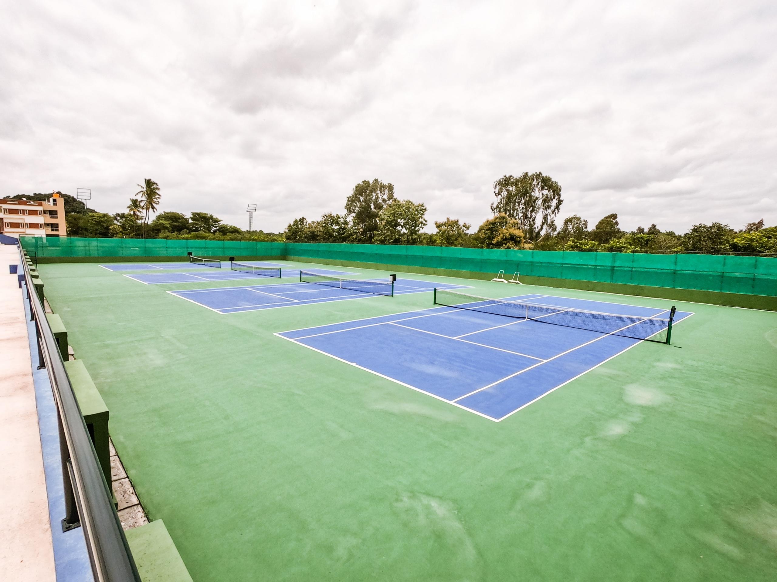 Utomhusbana för tennis