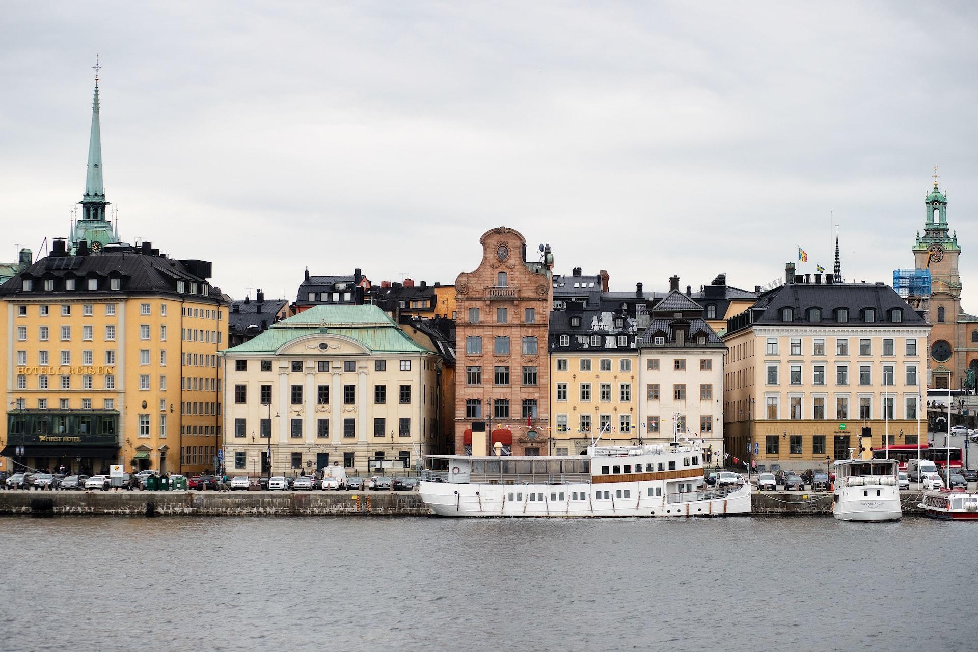 Utsikt över Gamla Stan i Stockholm