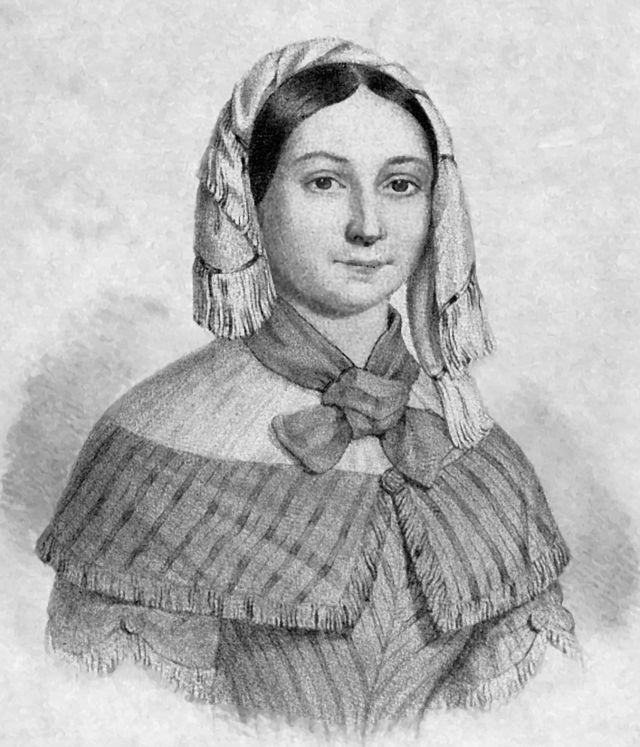 porträtt av emilie flygare-carlén