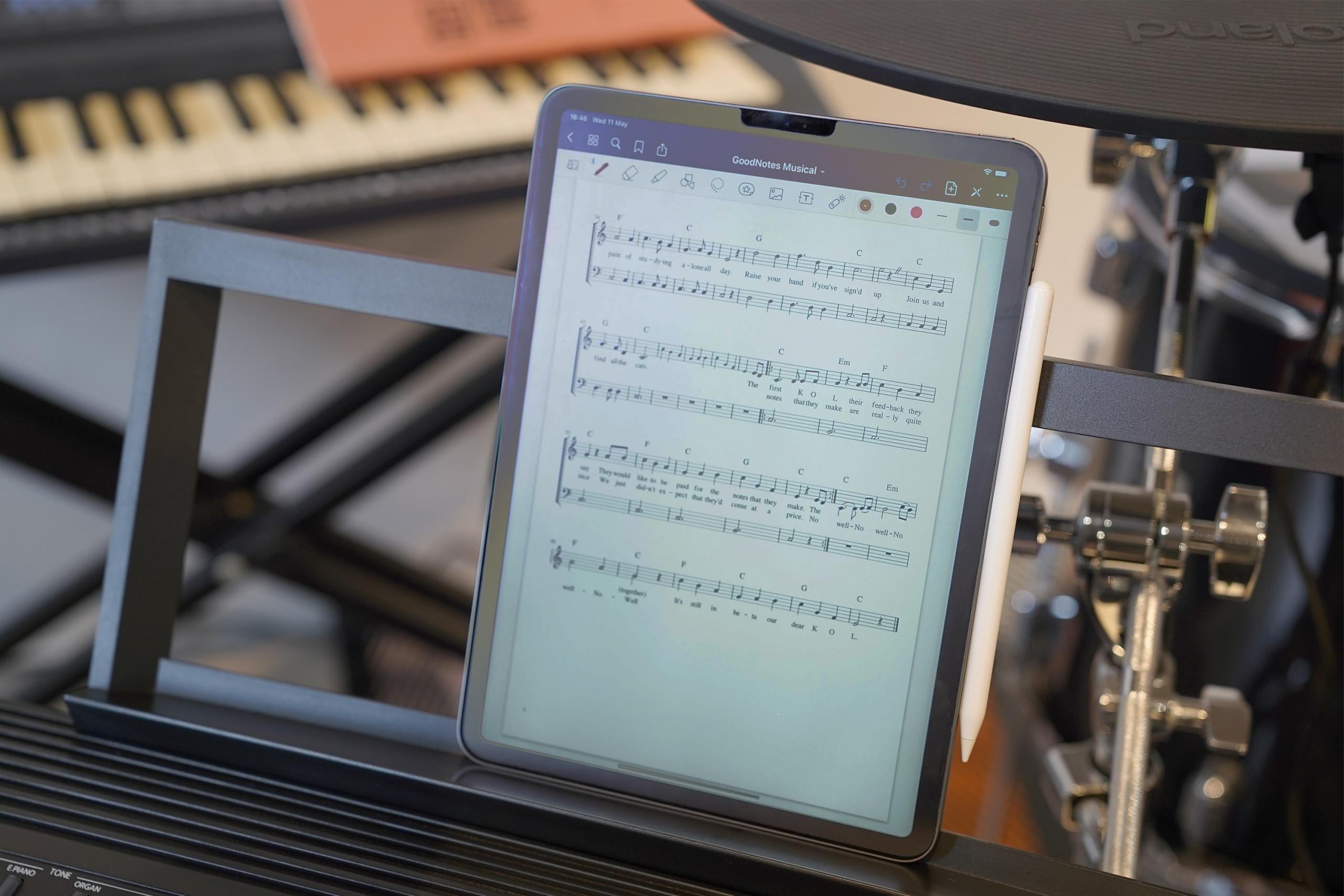 Pianonoter på iPad