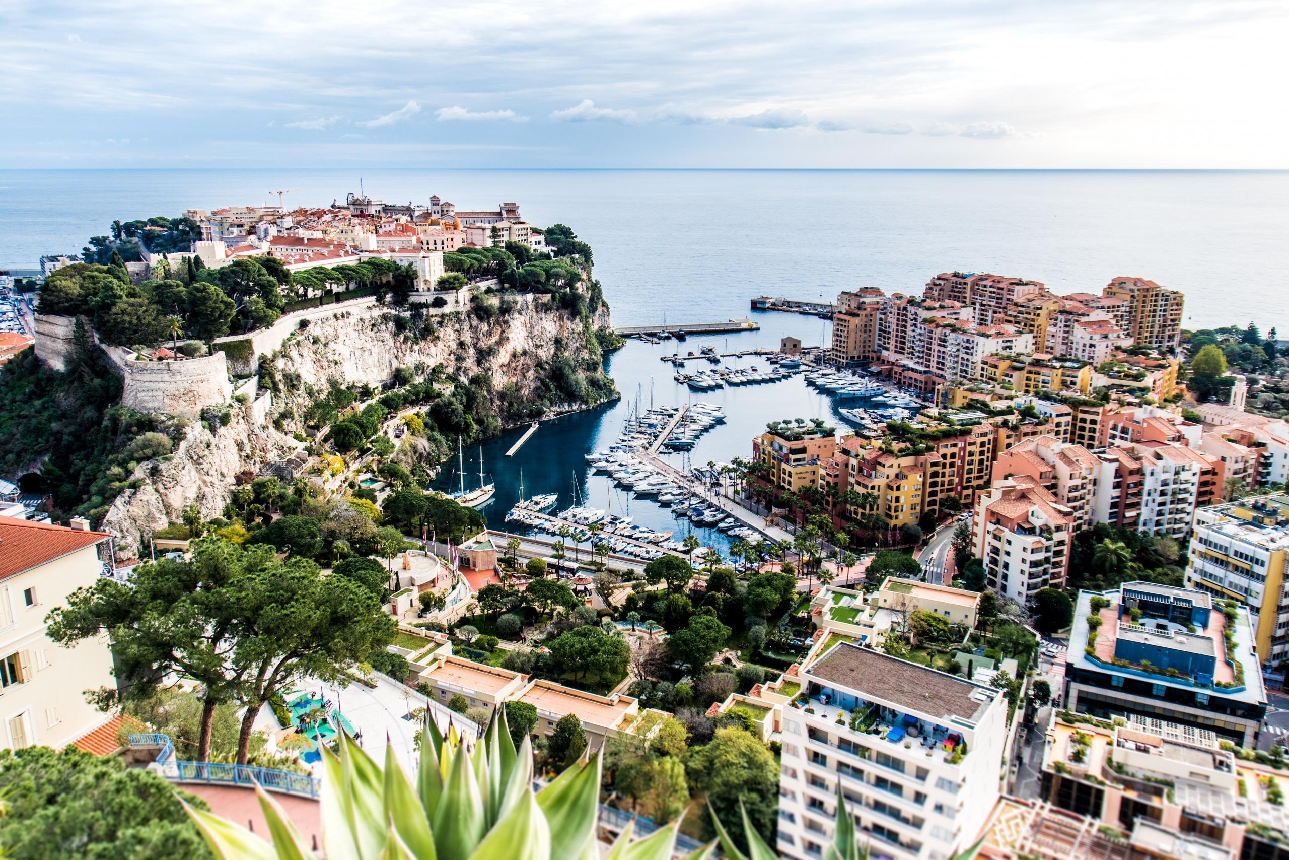 Monaco ovanifrån