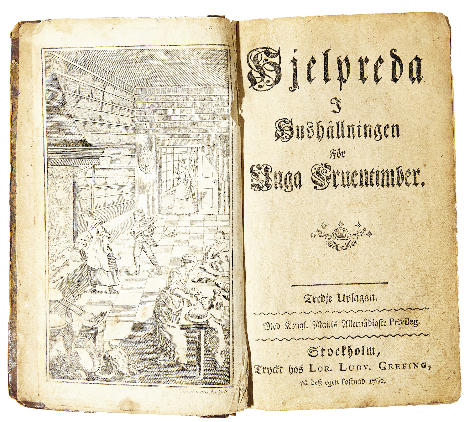 frontispisen på cajsa wargs bok