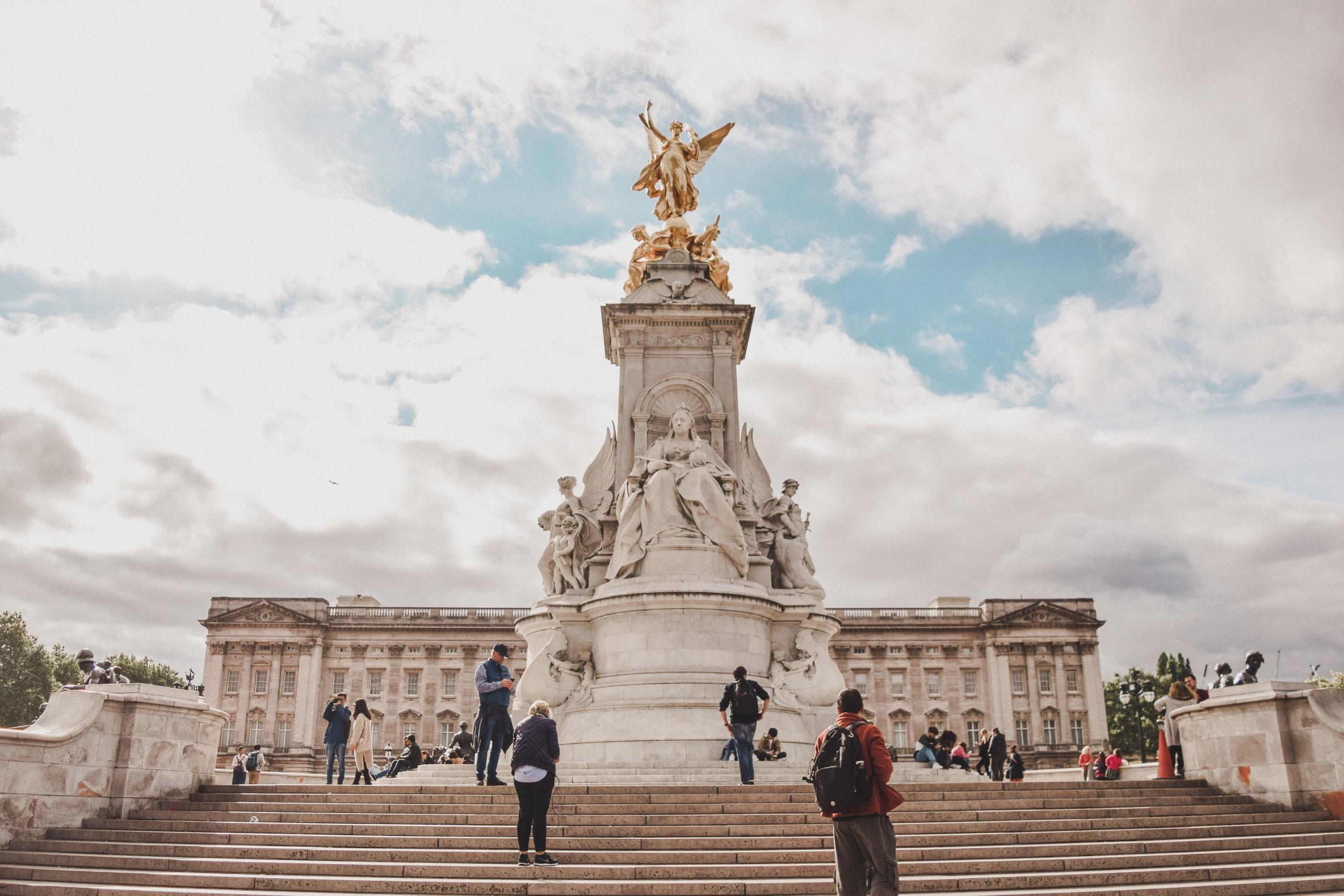 En staty i centrala London.