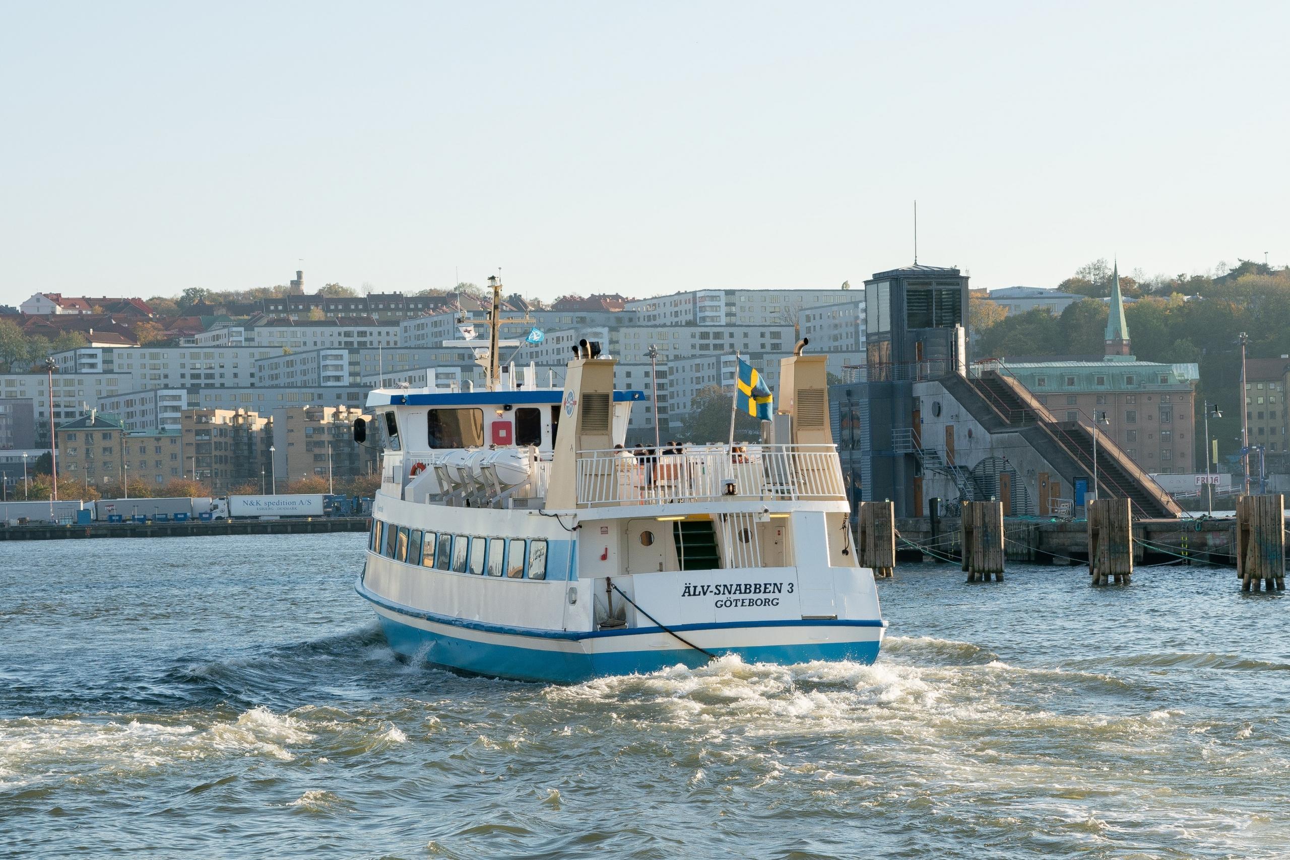 Båt till Göteborgs skärgård