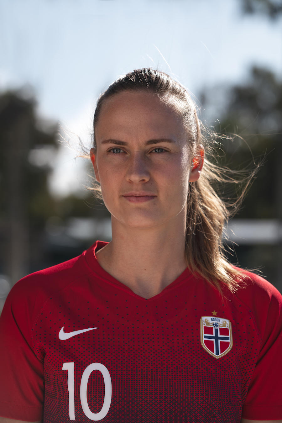 Norske forwarden Caroline Graham Hansen.