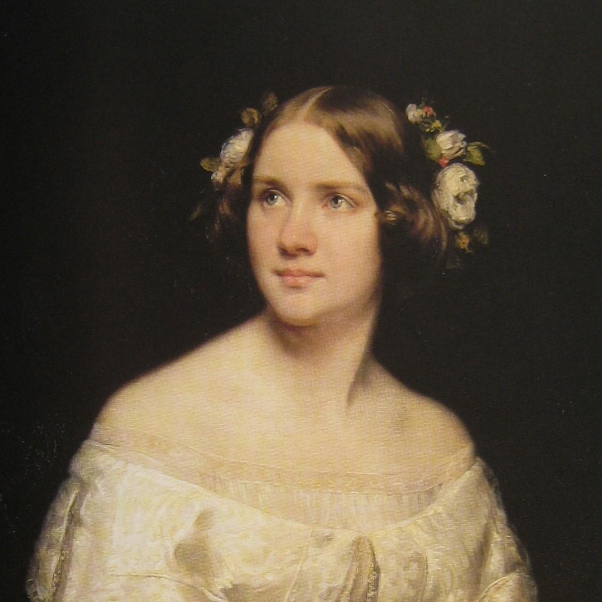 Målat porträtt av Jenny Lind.