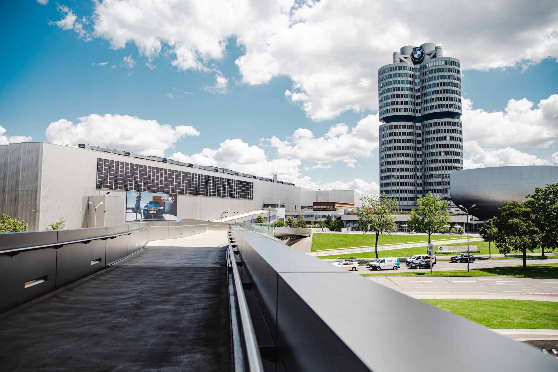 BMWs fabrik och kontor i München.