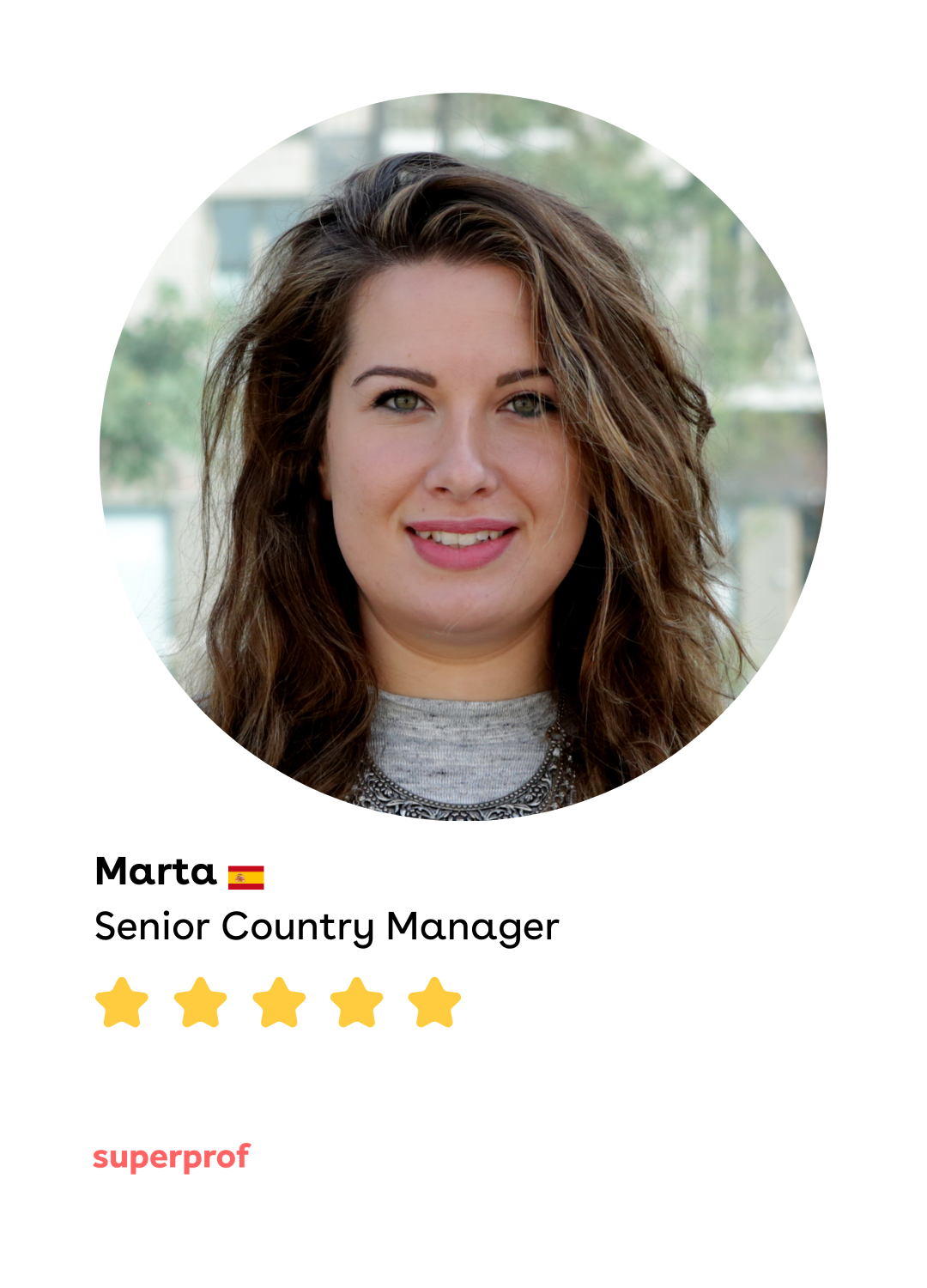 Marta - Senior Country Manager på superprof.
