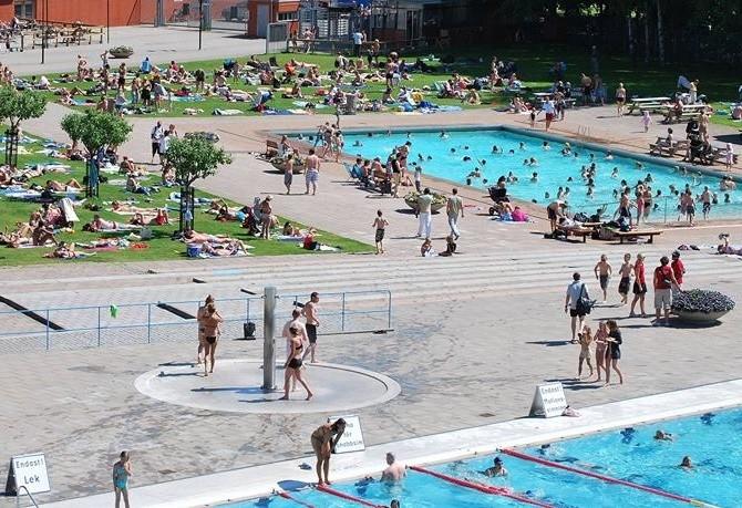 Eriksdalsbadet i Stockholm