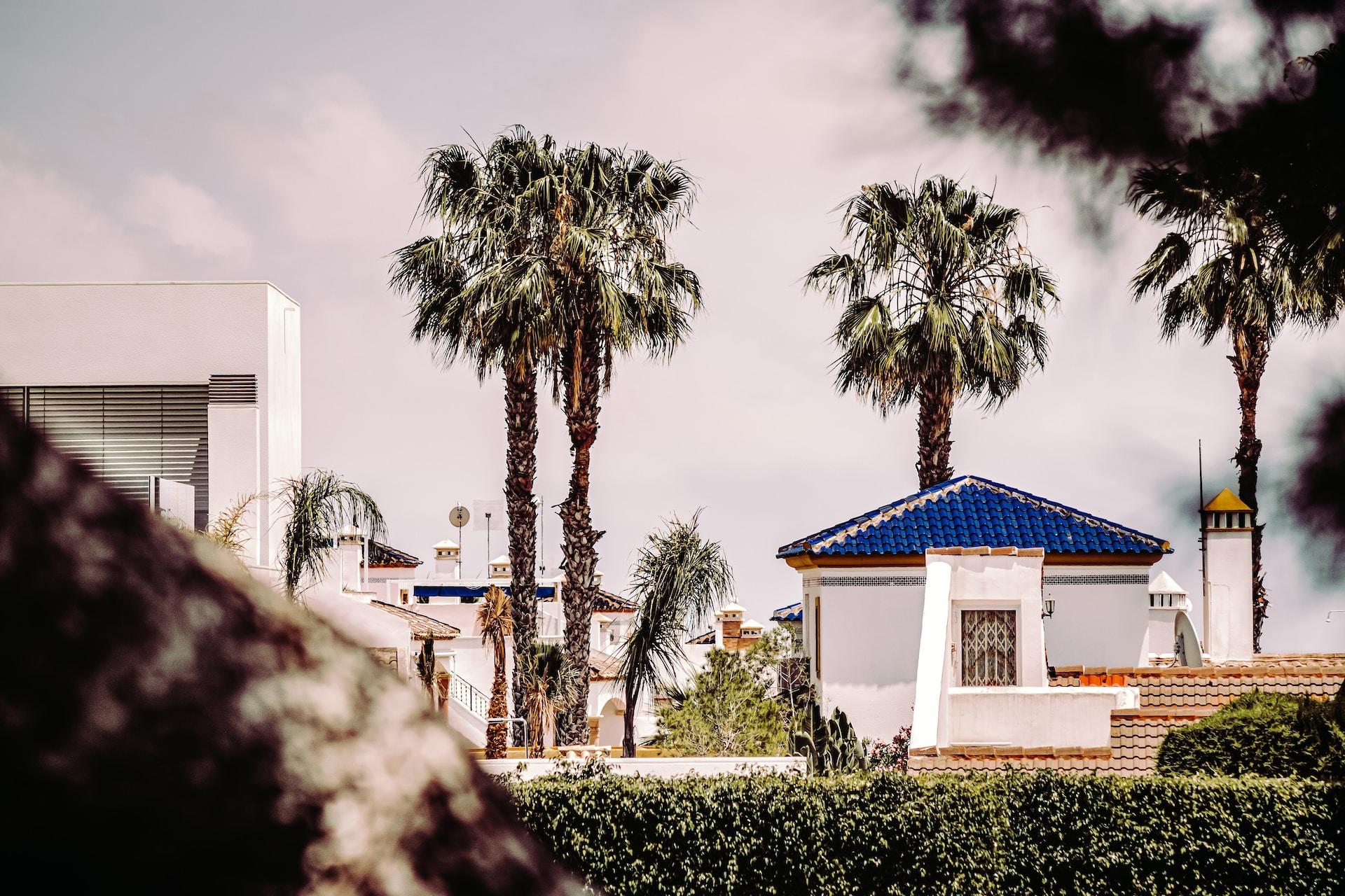 Semesterhus i Spanien.